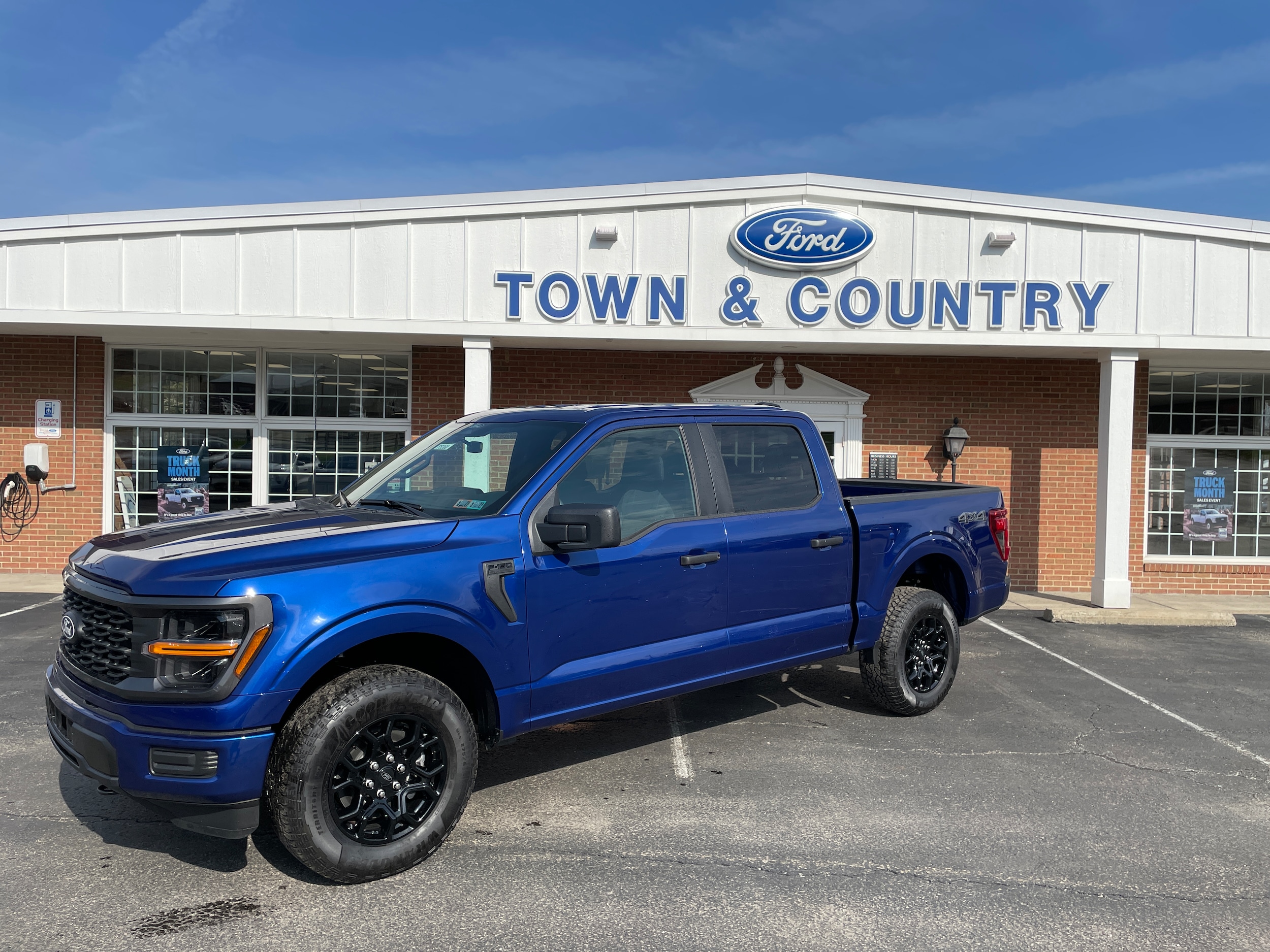 2026 Ford F-150 STX Argon Blue Metallic at Town & Country Ford