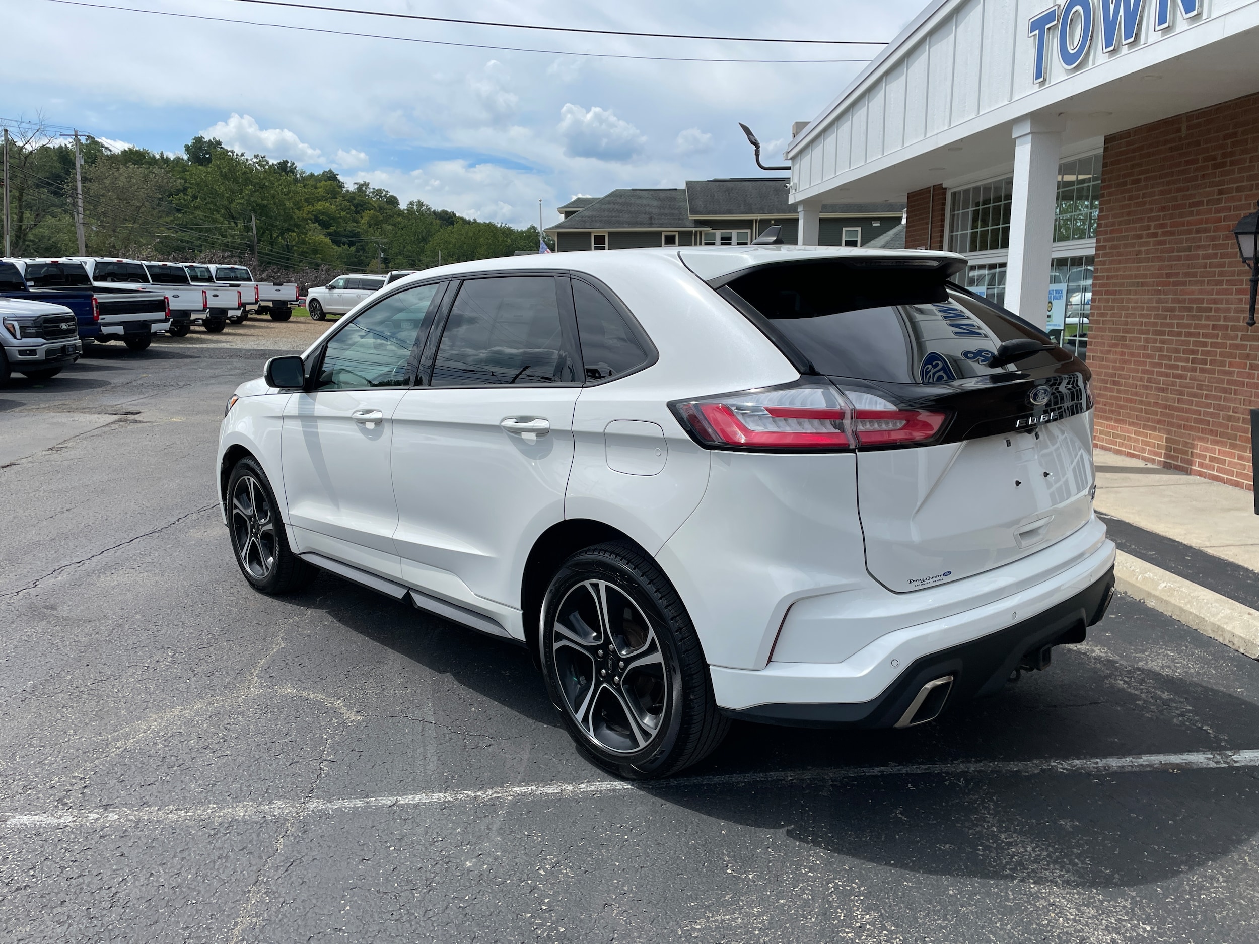 2023 Ford Edge ST Star White at South Park Mitsubishi
