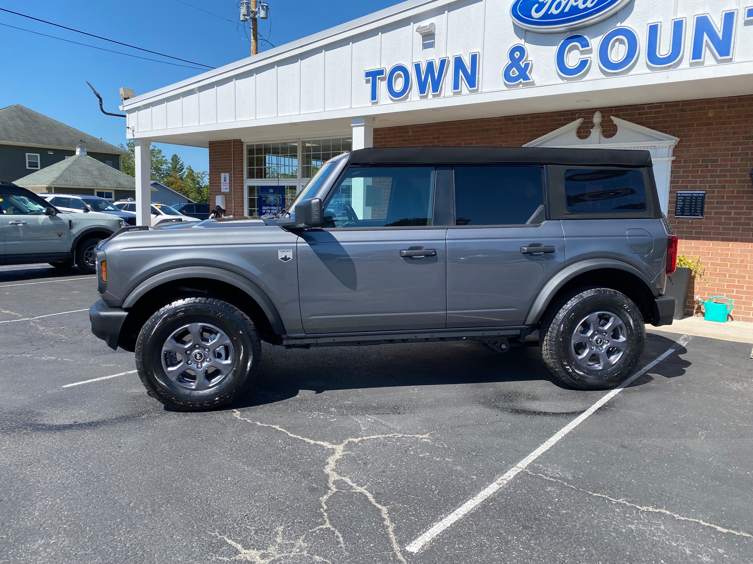 2025 Ford Bronco Big Bend Carbonized Gray Metallic at Town & Country Ford