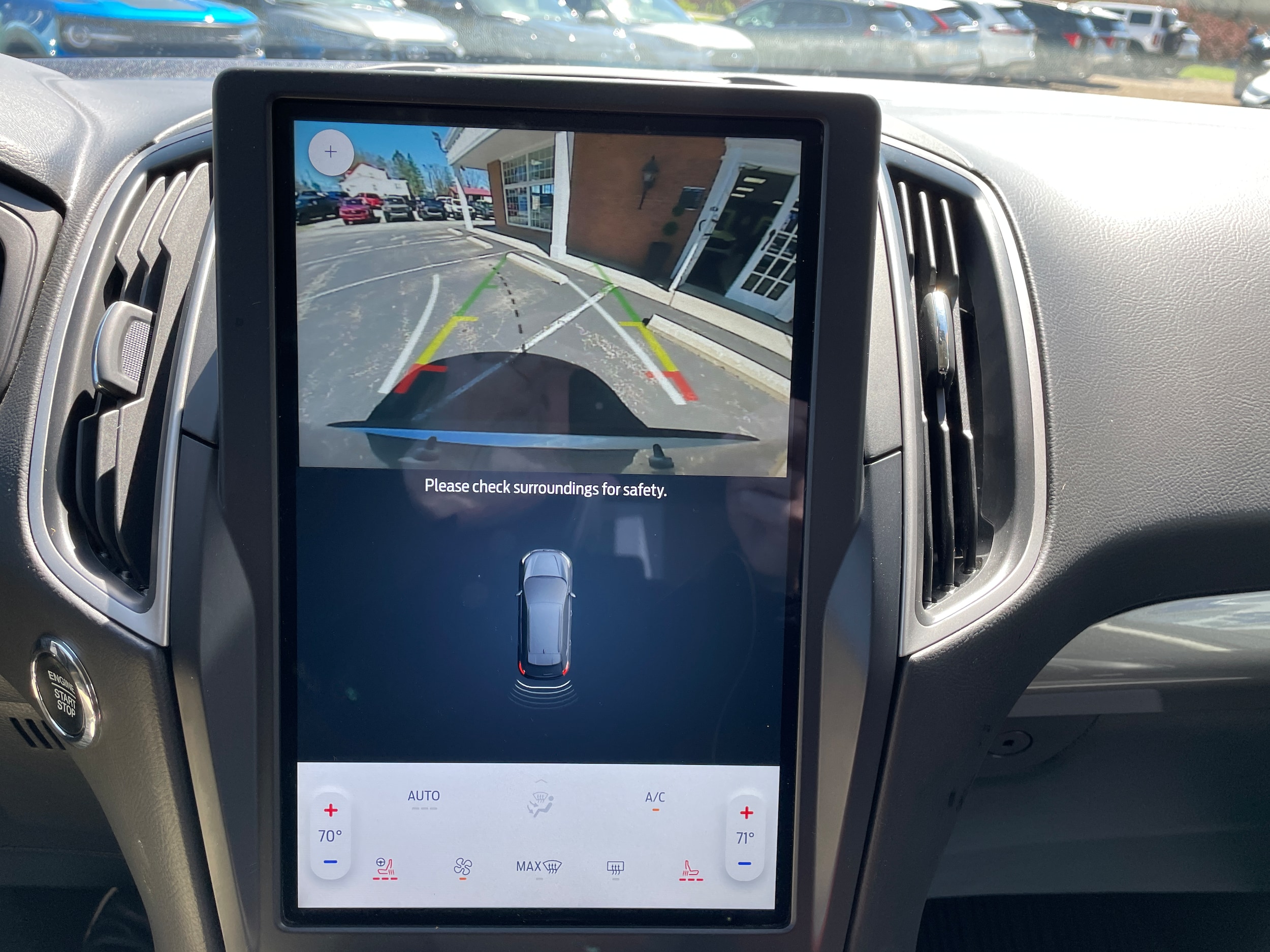 2023 Ford Edge SEL AWD Iconic Silver Metallic at Solomon Chevrolet
