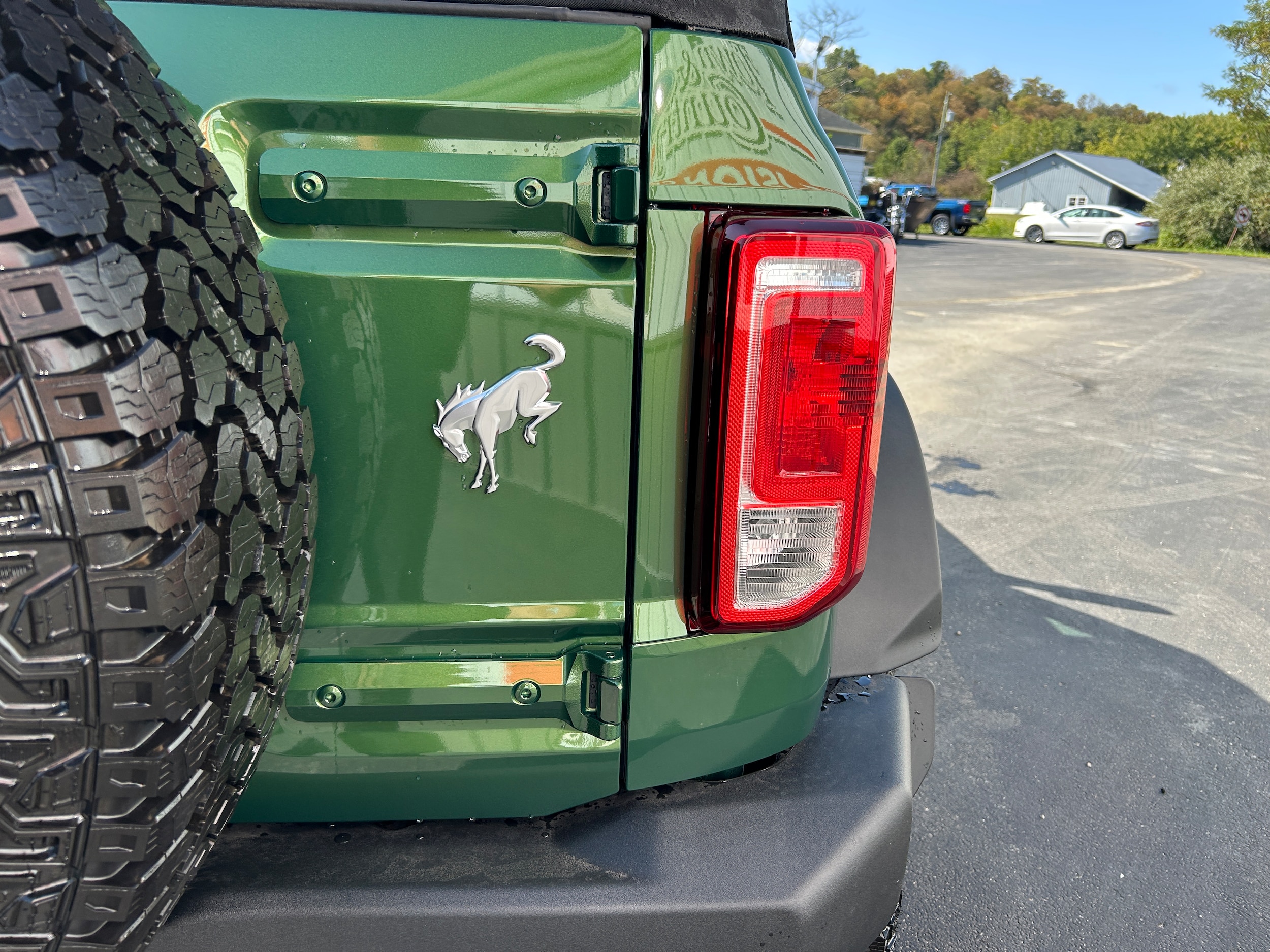 2025 Ford Bronco Base Eruption Green Metallic at Town & Country Ford