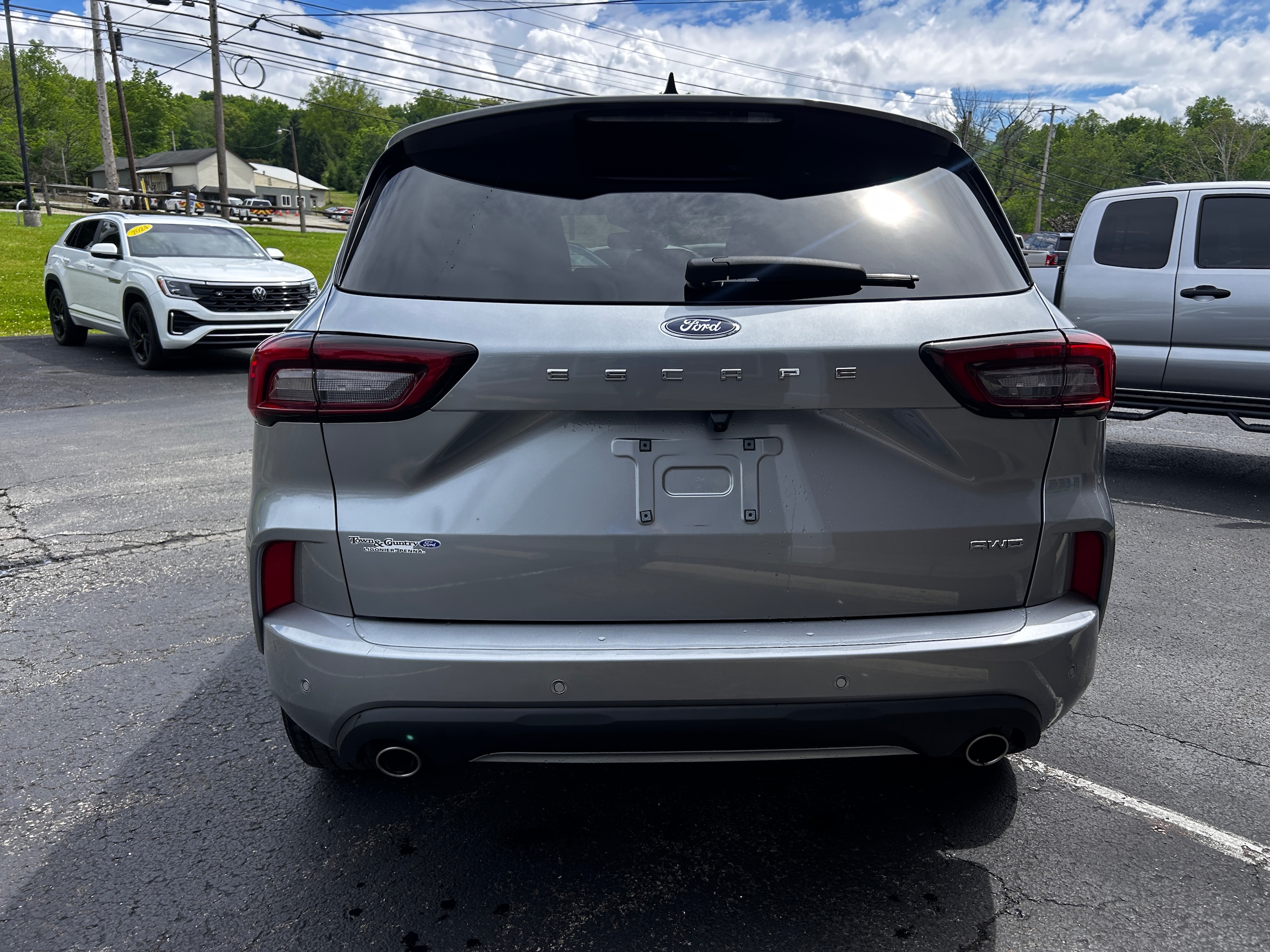 2023 Ford Escape ST-Line Elite Iconic Silver Metallic at Town & Country Ford