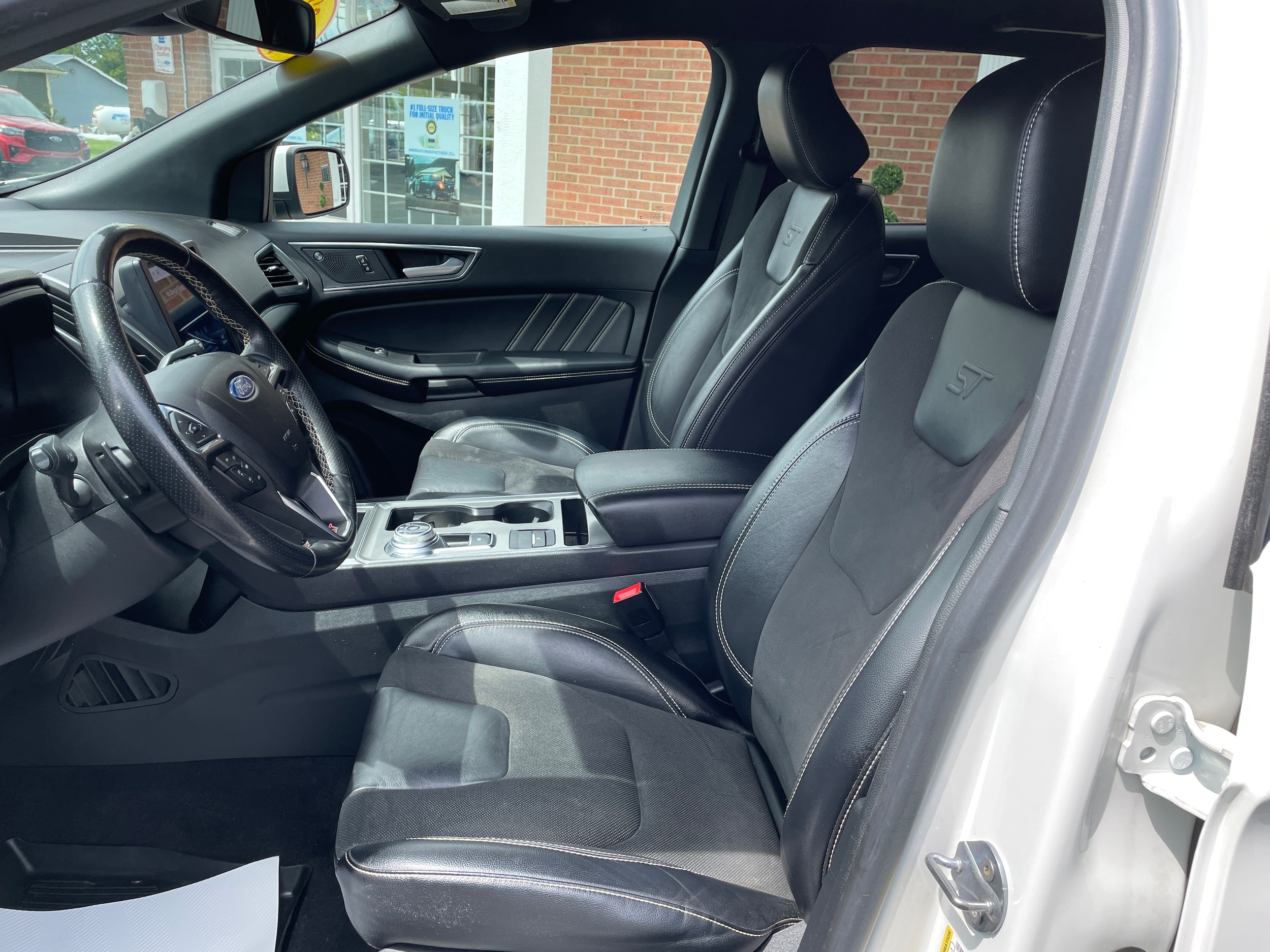 2023 Ford Edge ST Star White at South Park Mitsubishi