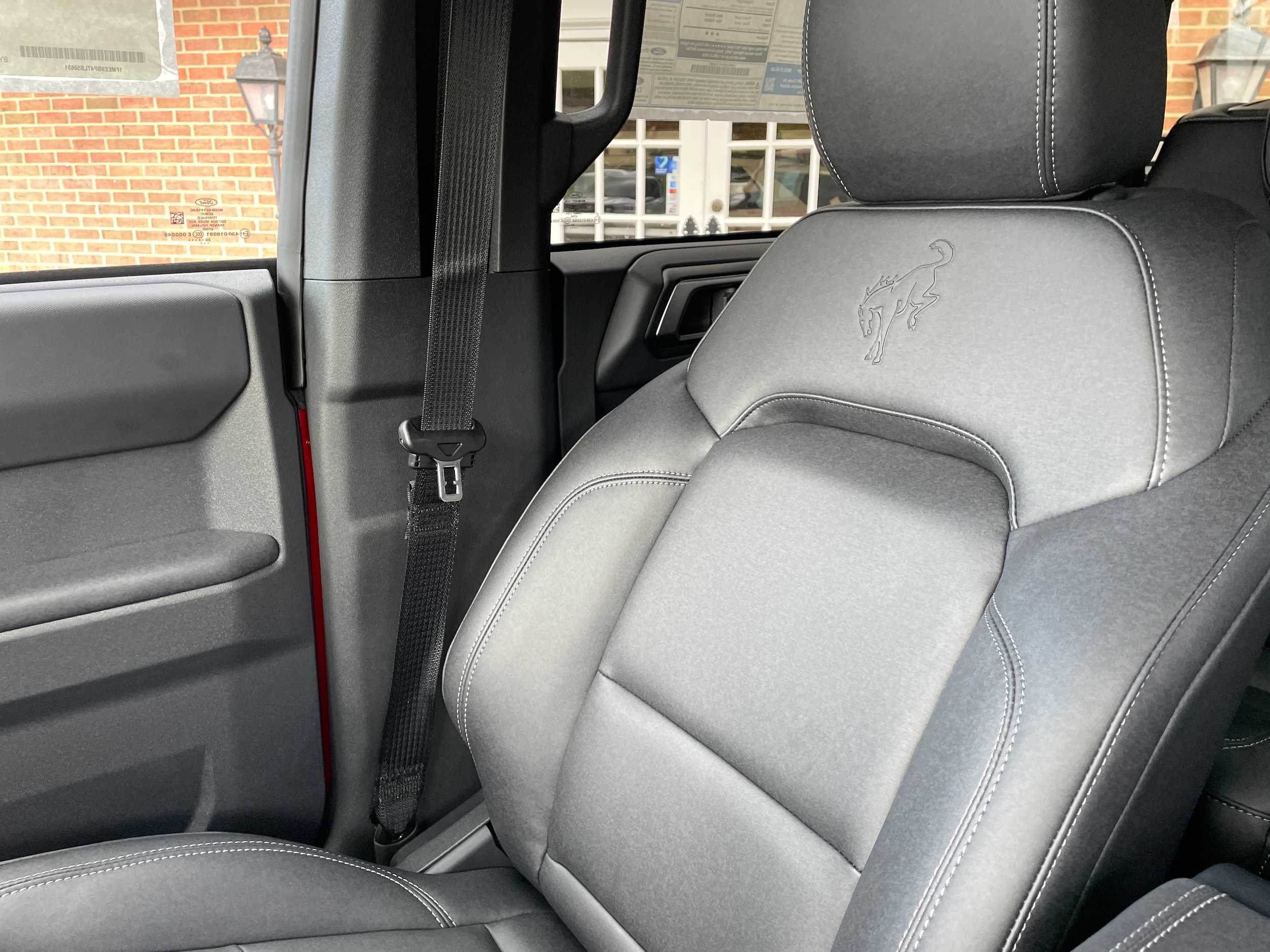 2026 Ford Bronco Badlands&reg; Ruby Red Metallic Tinted Clearcoat at Town & Country Ford