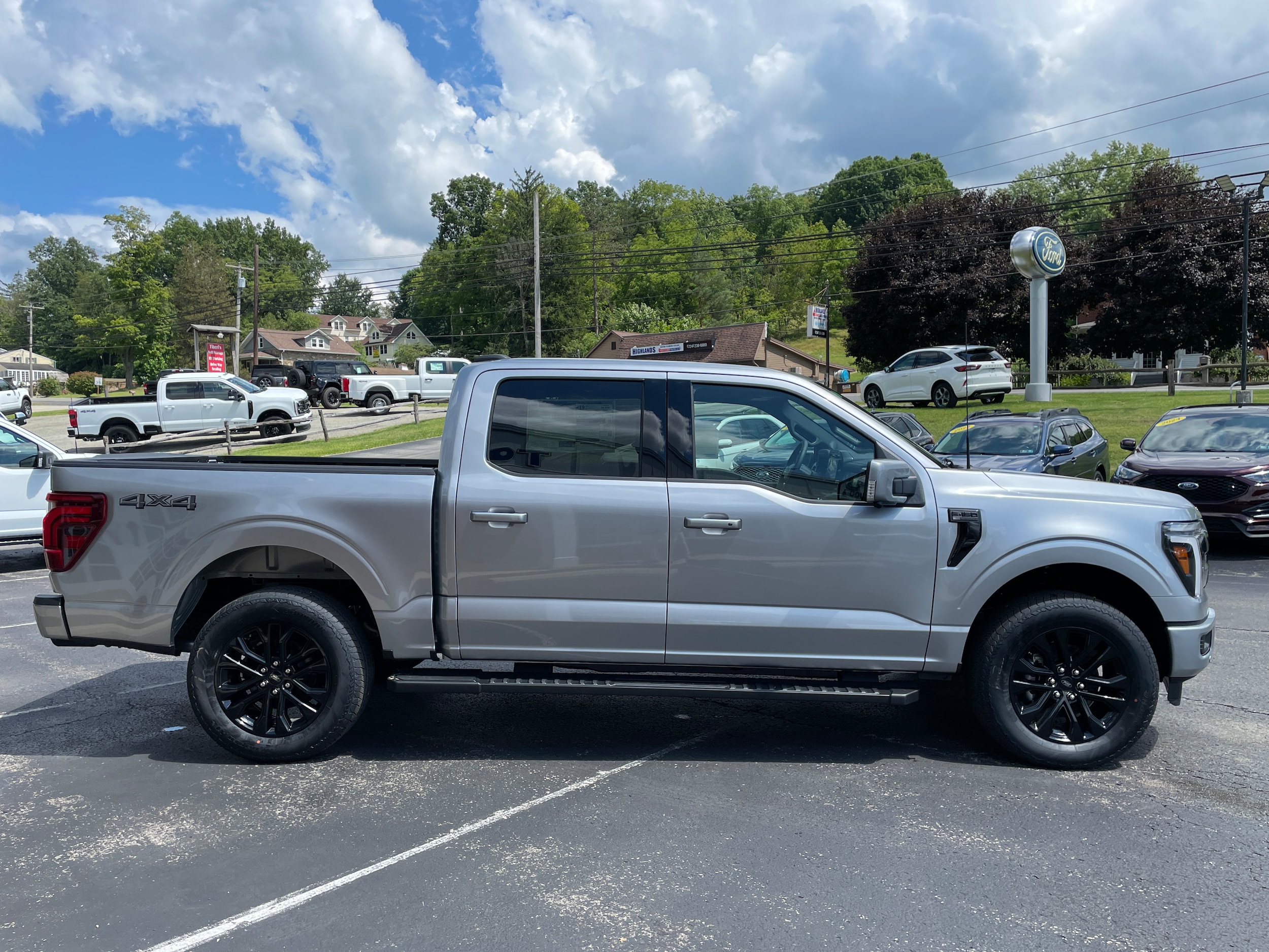 2026 Ford F-150 Lariat&reg; Iconic Silver Metallic at Washington Ford