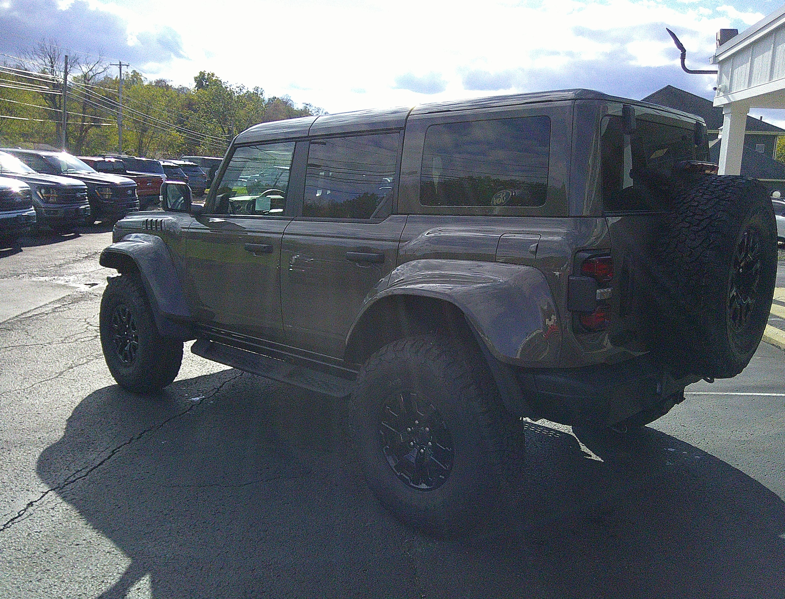 2025 Ford Bronco Raptor Marsh Gray at Town & Country Ford