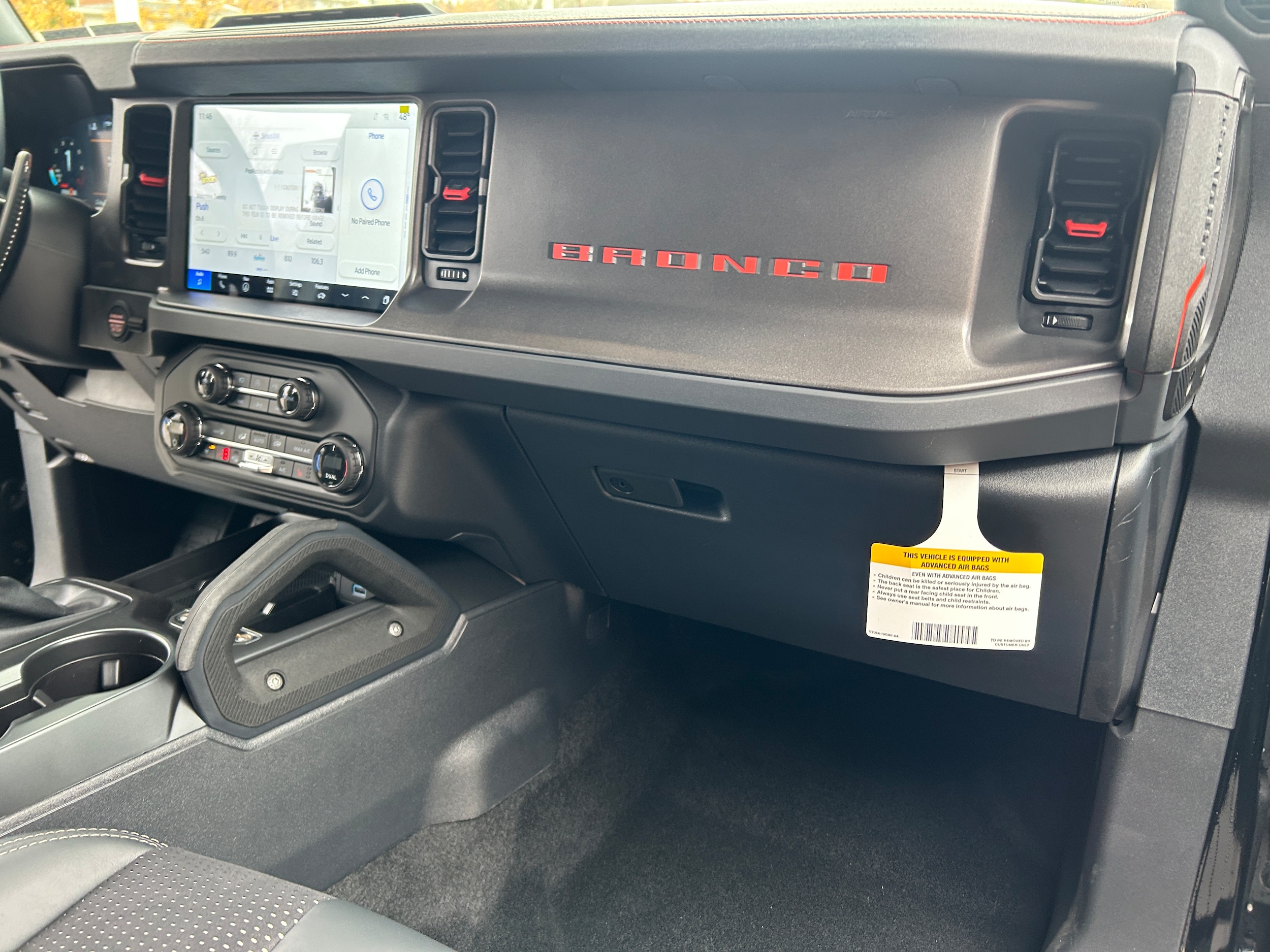 2025 Ford Bronco Raptor Shadow Black at Town & Country Ford