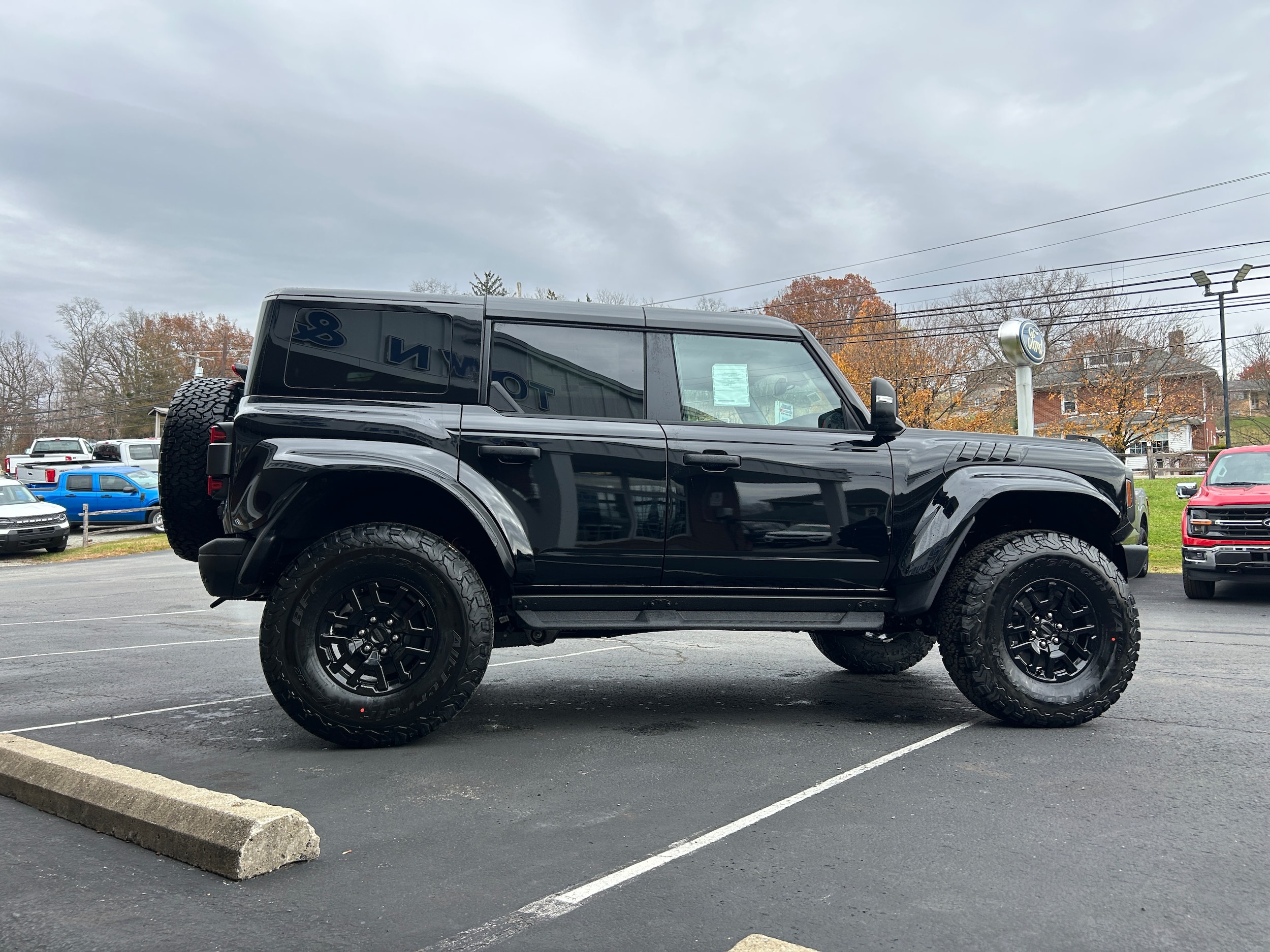 2025 Ford Bronco Raptor Shadow Black at Town & Country Ford