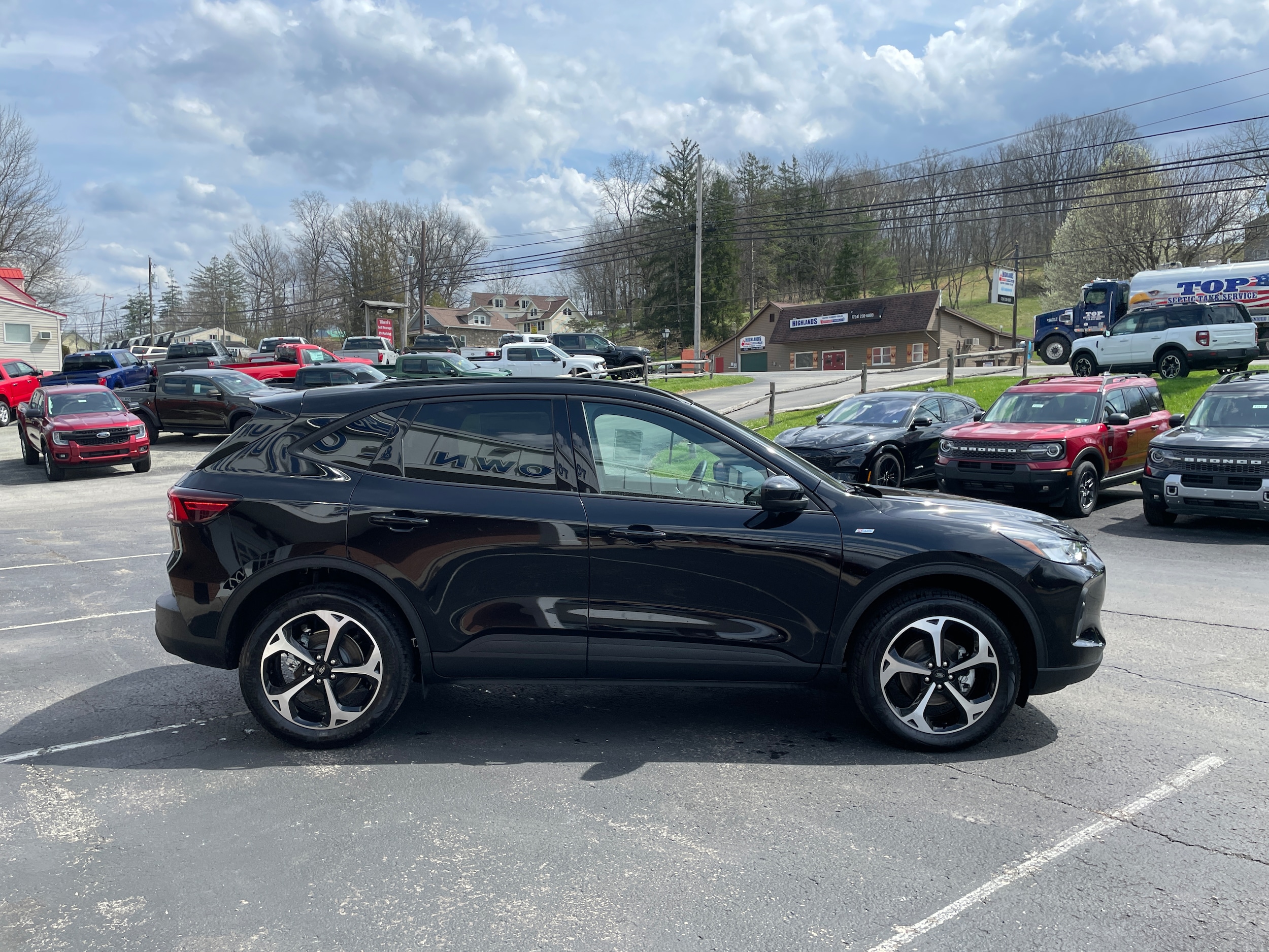 2026 Ford Escape ST-Line Select Agate Black Metallic at Town & Country Ford