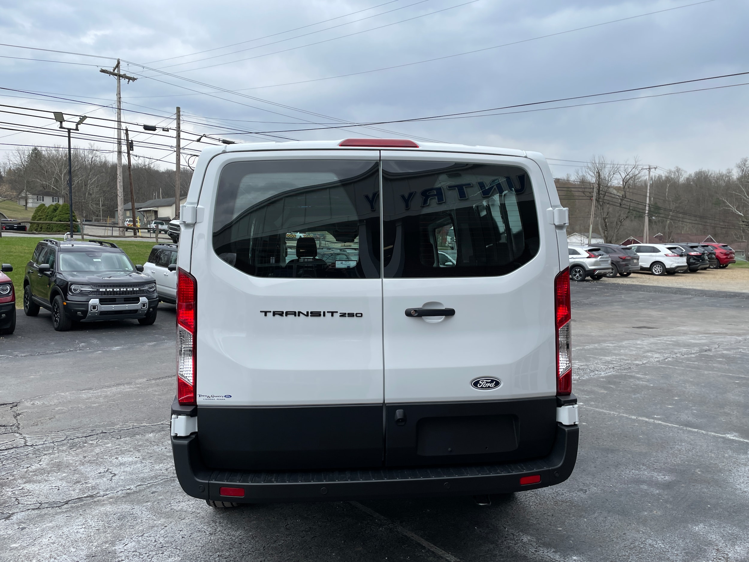 2026 Ford Transit Cargo Van 250 Low Roof Oxford White at Washington Ford
