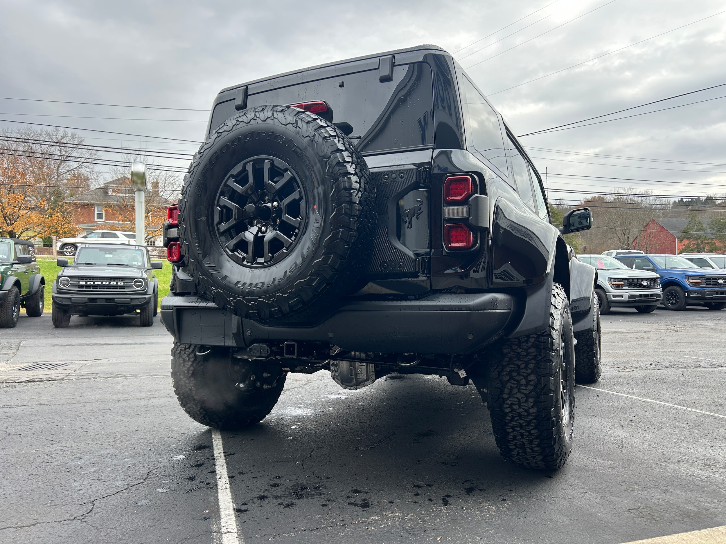 2025 Ford Bronco Raptor Shadow Black at Town & Country Ford