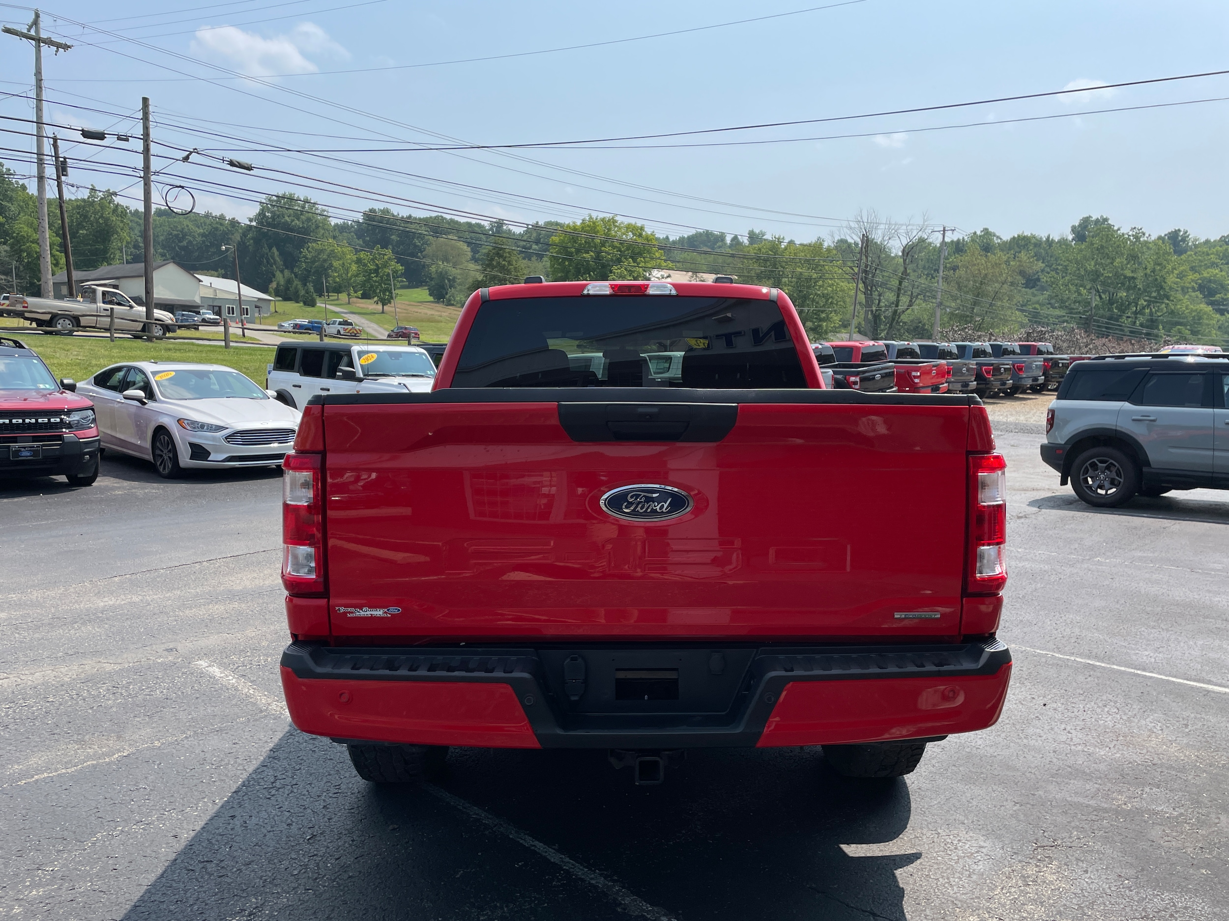 2022 Ford F-150 STX Race Red at Town & Country Ford