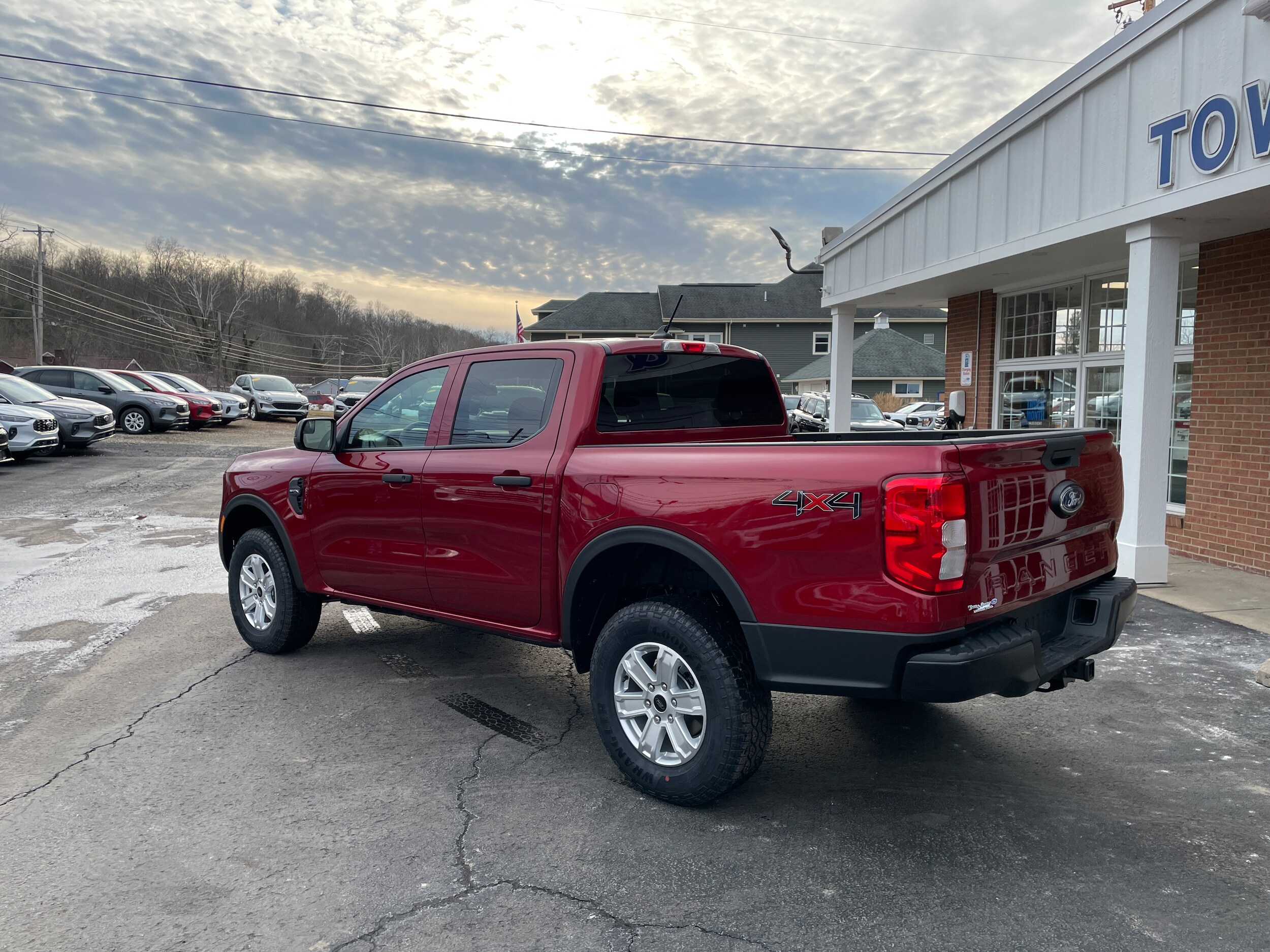 2026 Ford Ranger XL Ruby Red Metallic Tinted Clearcoat at Washington Ford