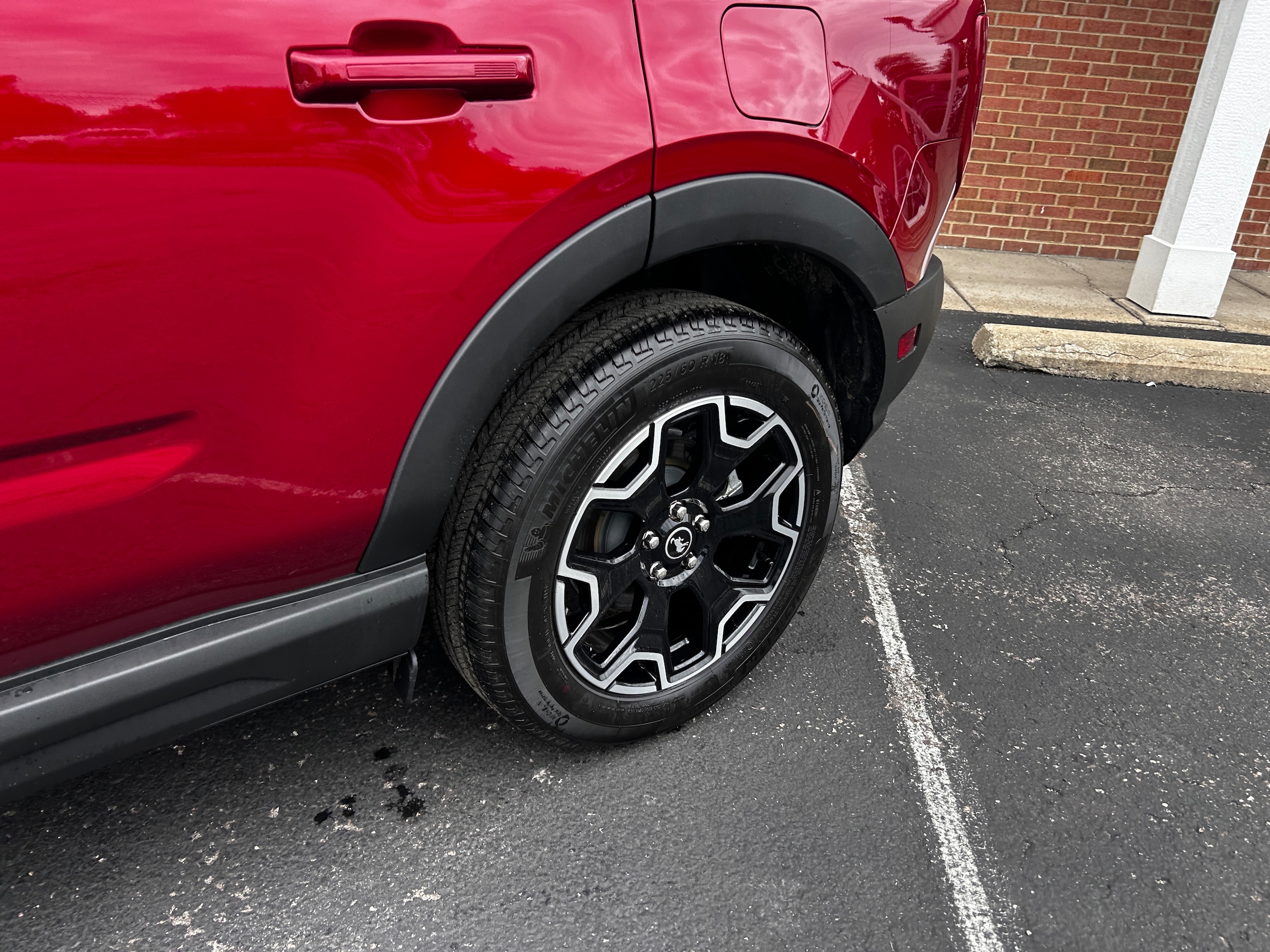 2025 Ford Bronco Sport Outer Banks Ruby Red Metallic Tinted Clearcoat at Town & Country Ford