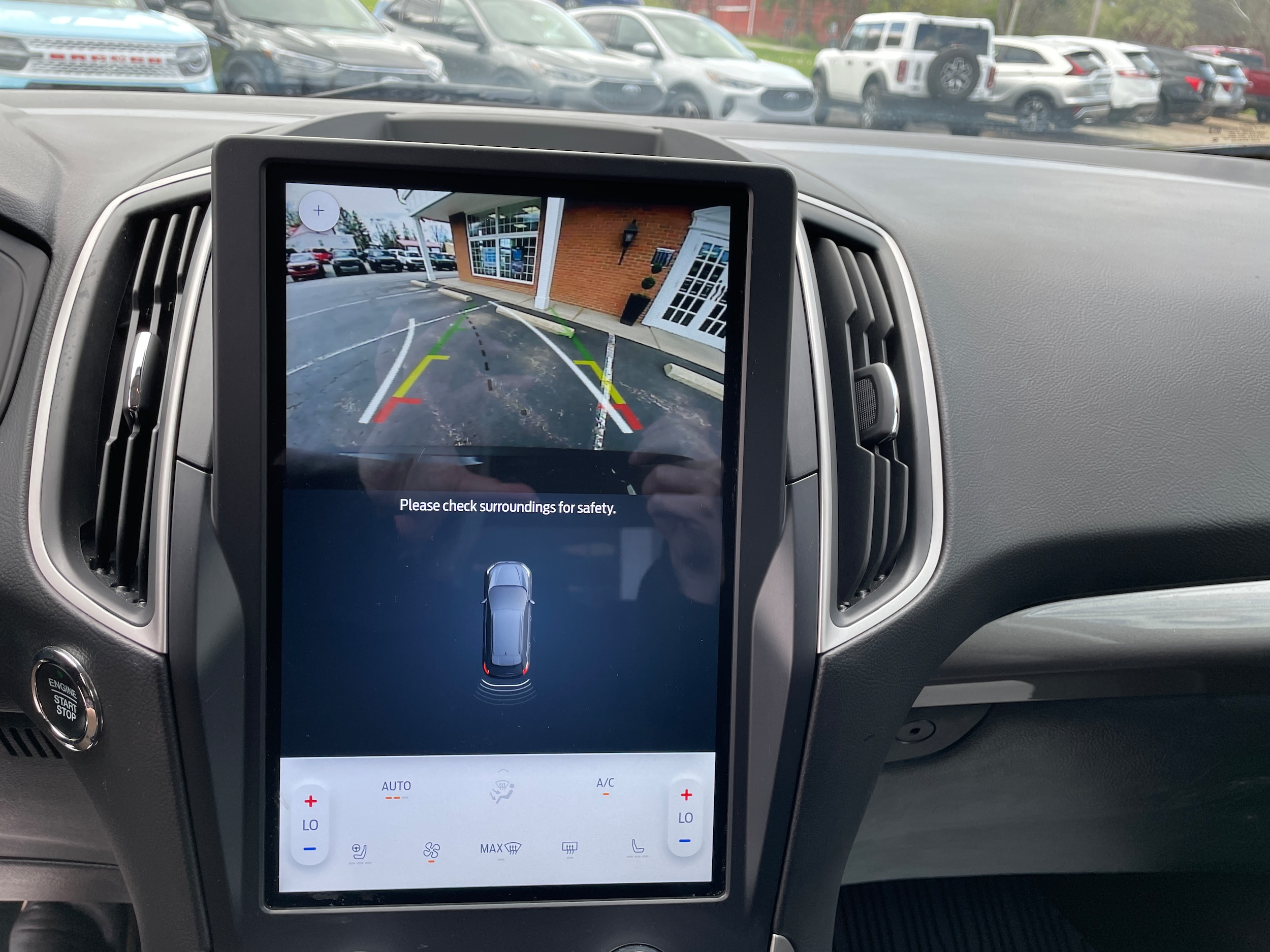 2024 Ford Edge SEL AWD Agate Black Metallic at Solomon Chevrolet