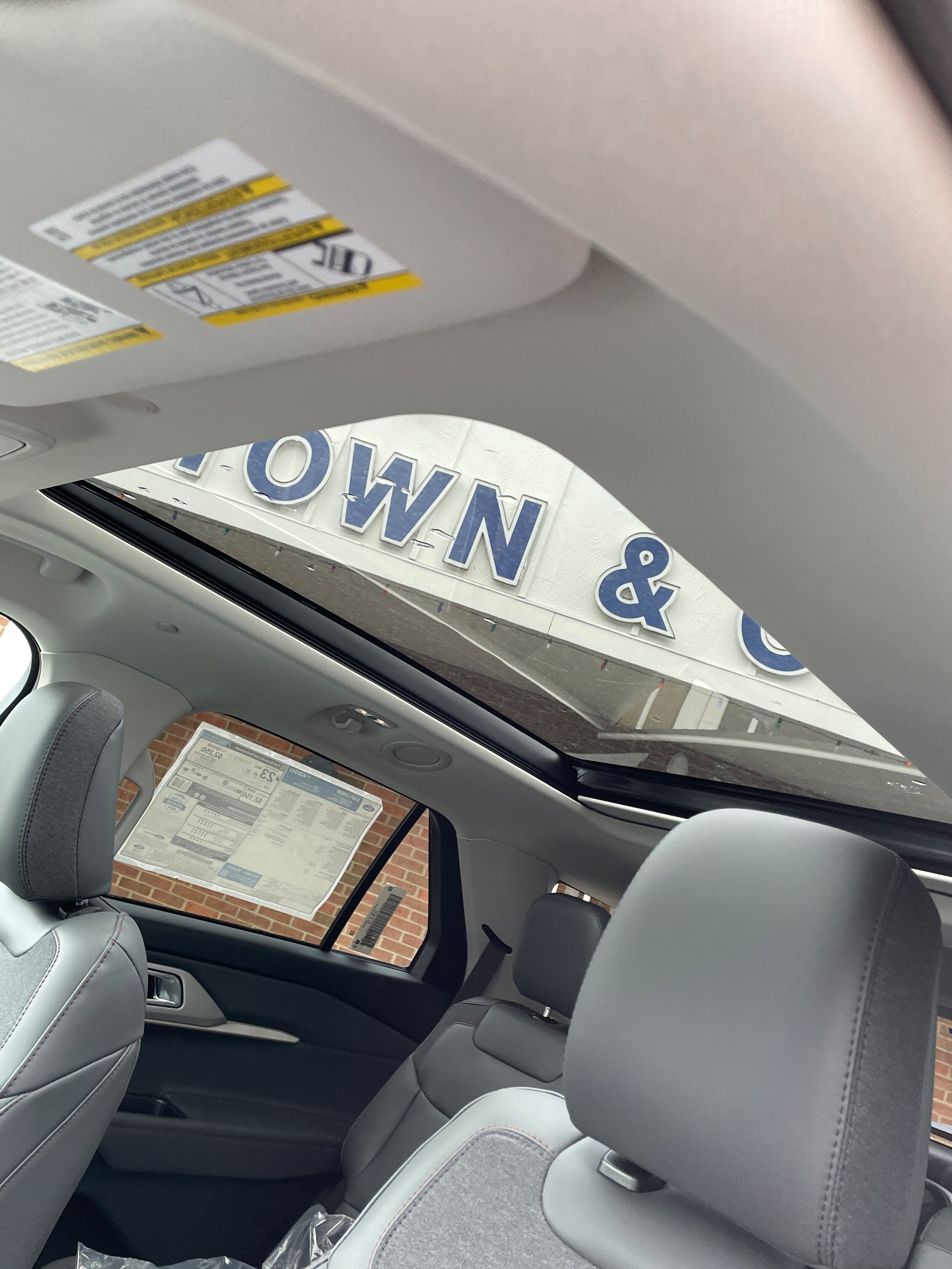 2026 Ford Explorer Active Space White Metallic at Town & Country Ford