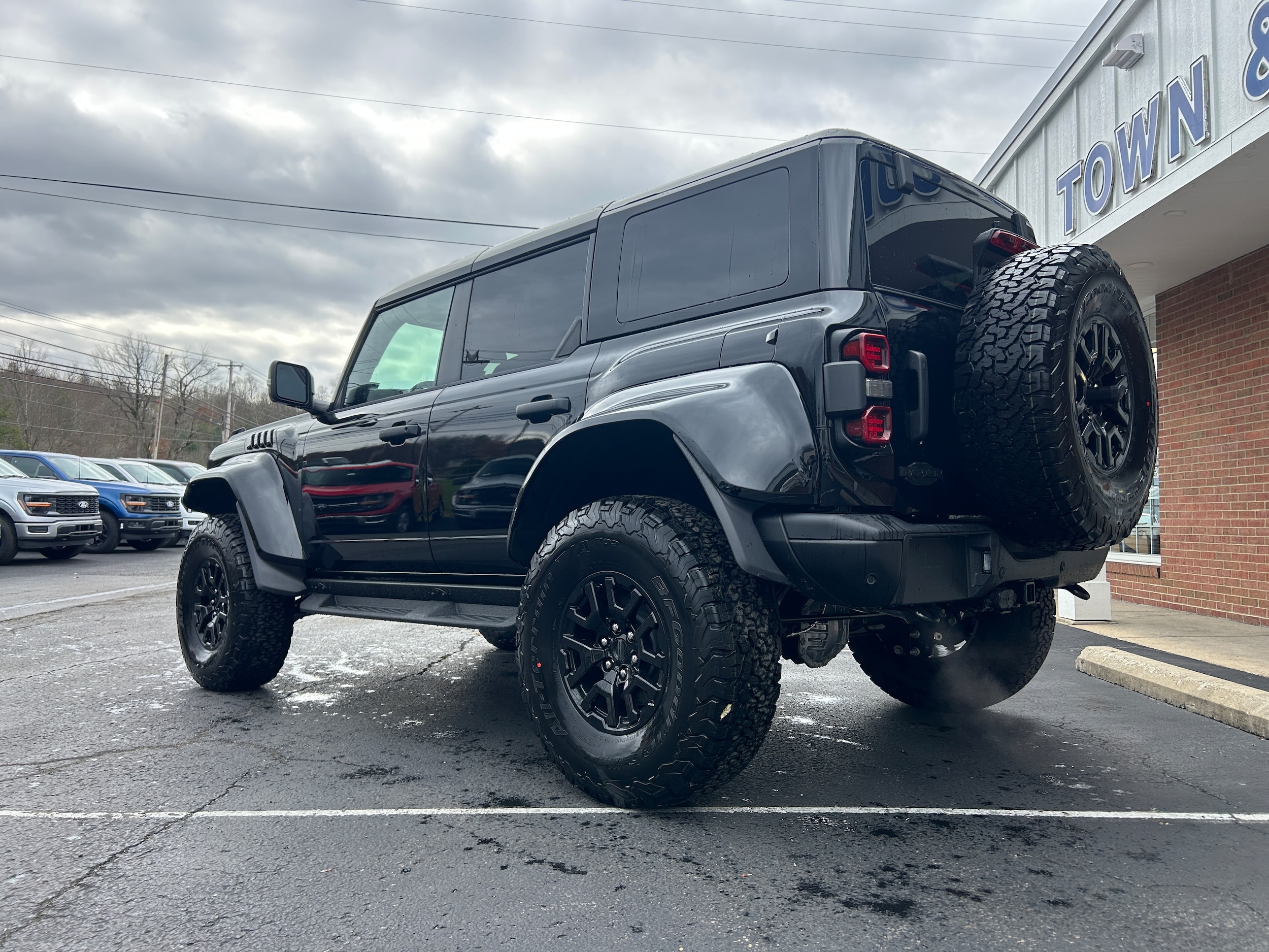 2025 Ford Bronco Raptor Shadow Black at Town & Country Ford