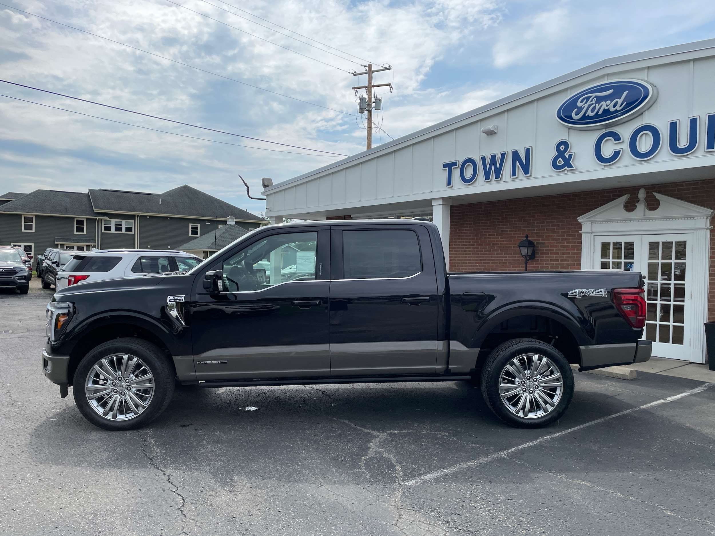 2026 Ford F-150 King Ranch&reg; Agate Black Metallic at Washington Ford
