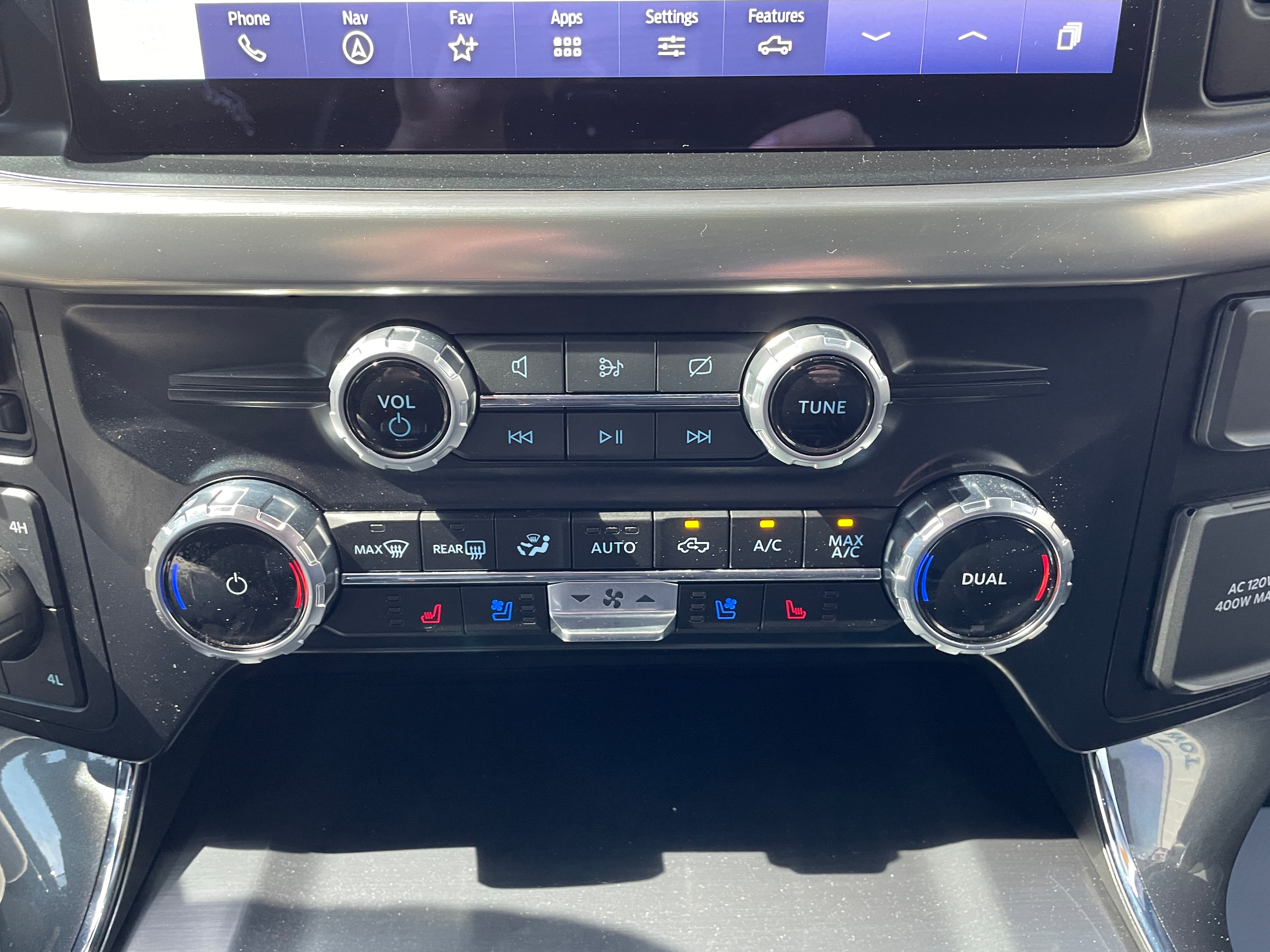 2023 Ford F-150 Lariat Agate Black Metallic at Town & Country Ford