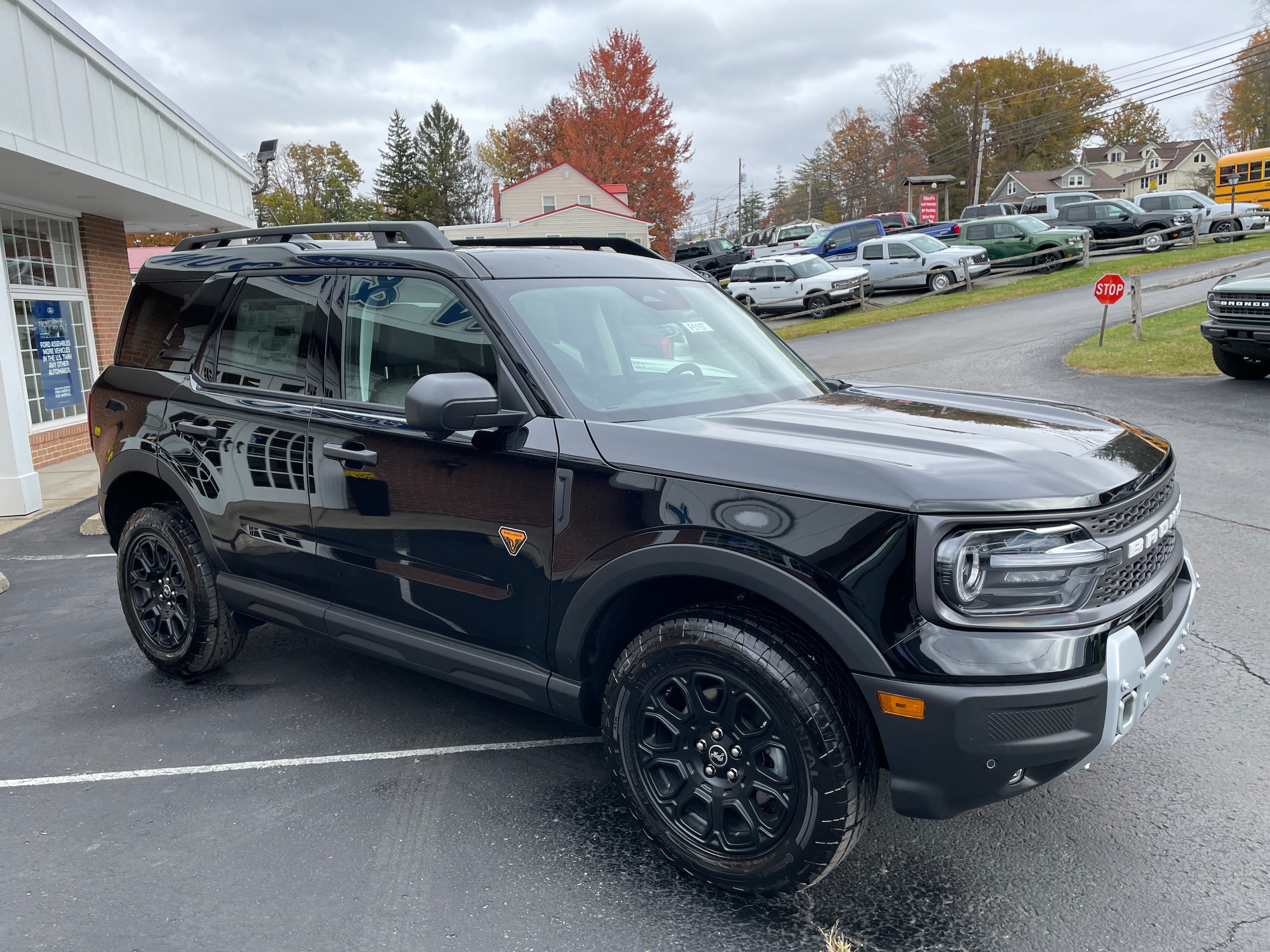 2025 Ford Bronco Sport Badlands Shadow Black at Town & Country Ford