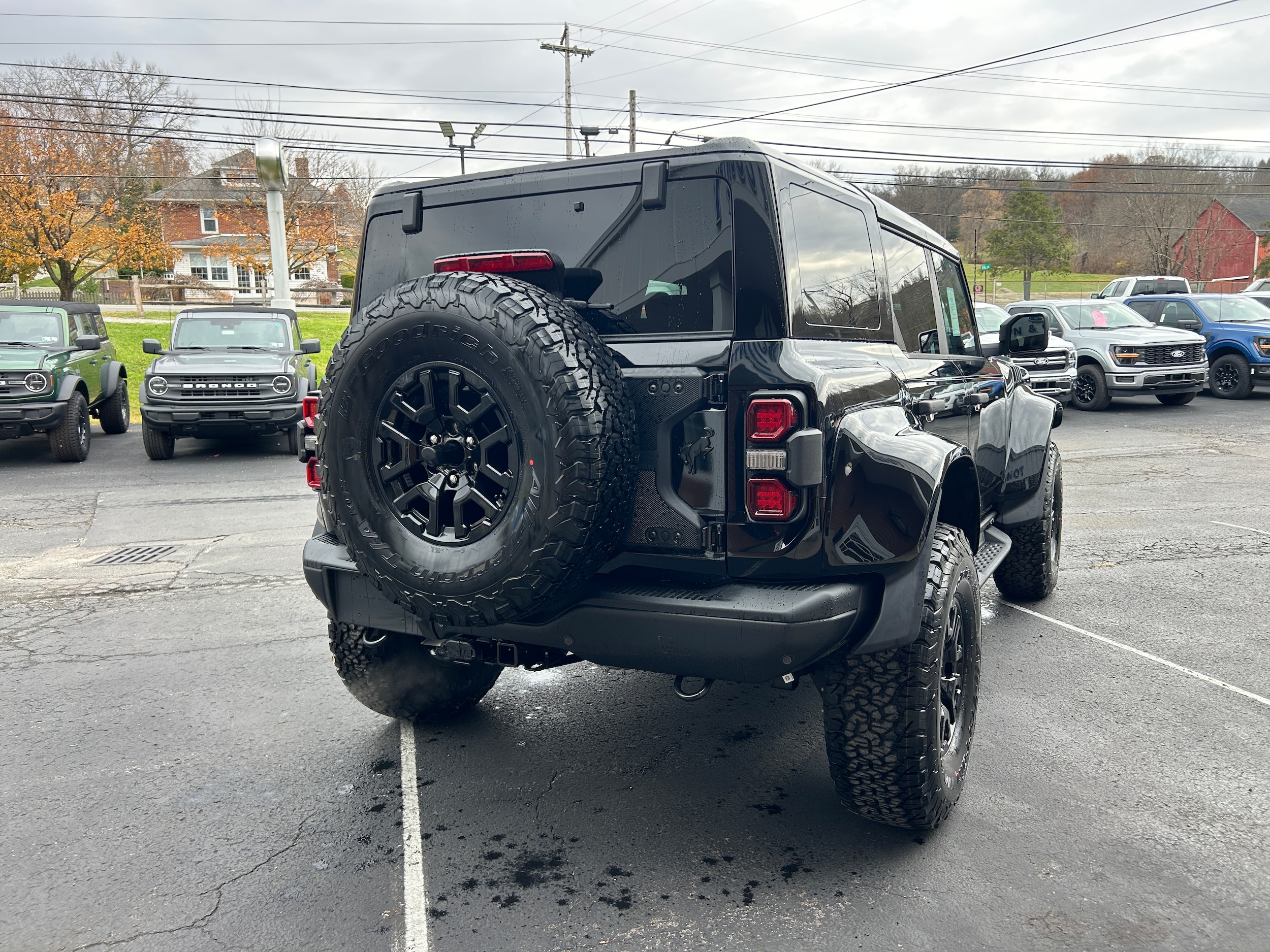 2025 Ford Bronco Raptor Shadow Black at Town & Country Ford