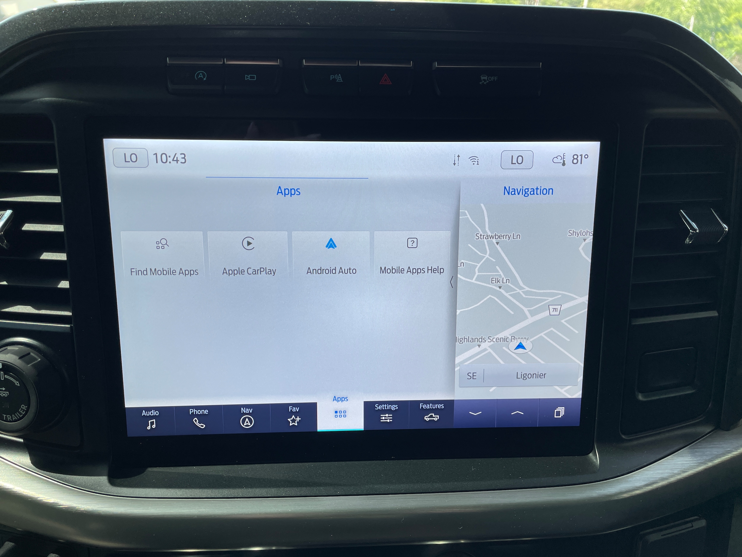 2023 Ford F-150 Lariat Agate Black Metallic at Town & Country Ford