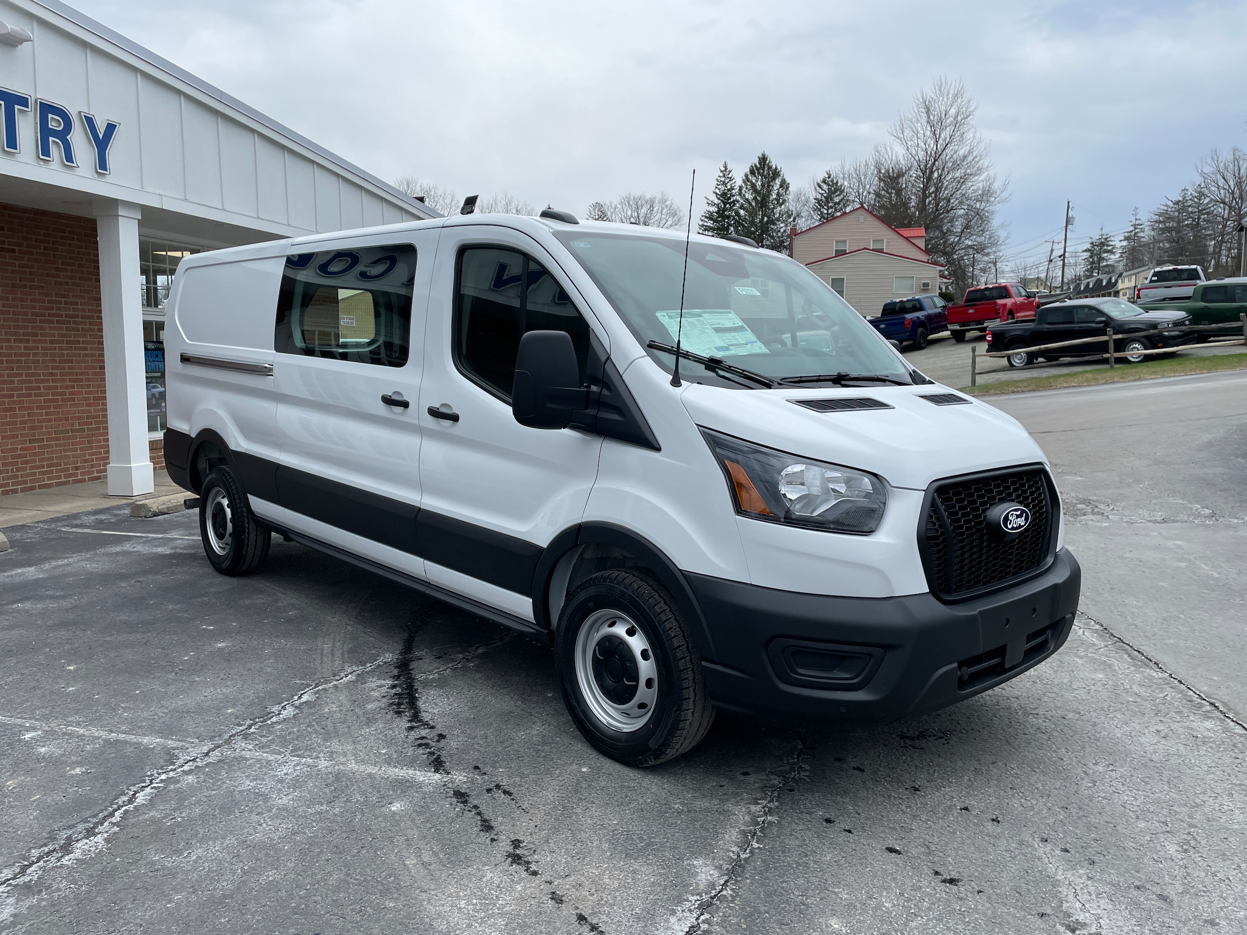 2026 Ford Transit Cargo Van 250 Low Roof Oxford White at Washington Ford