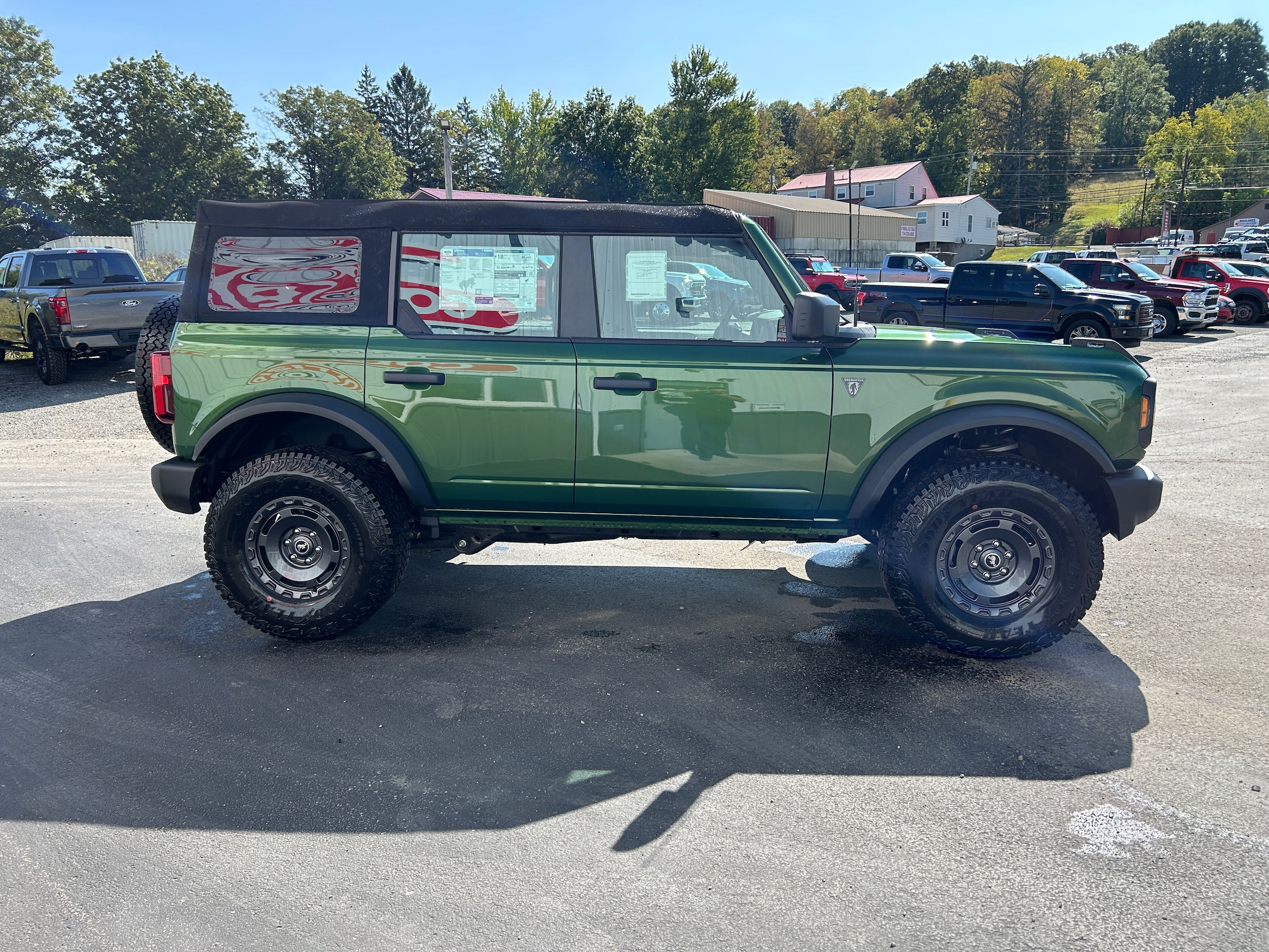 2025 Ford Bronco Base Eruption Green Metallic at Town & Country Ford