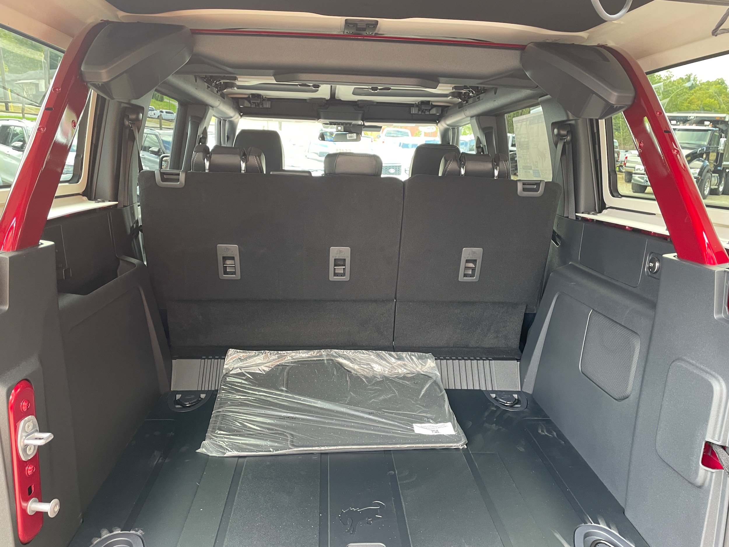 2026 Ford Bronco Badlands&reg; Ruby Red Metallic Tinted Clearcoat at Town & Country Ford