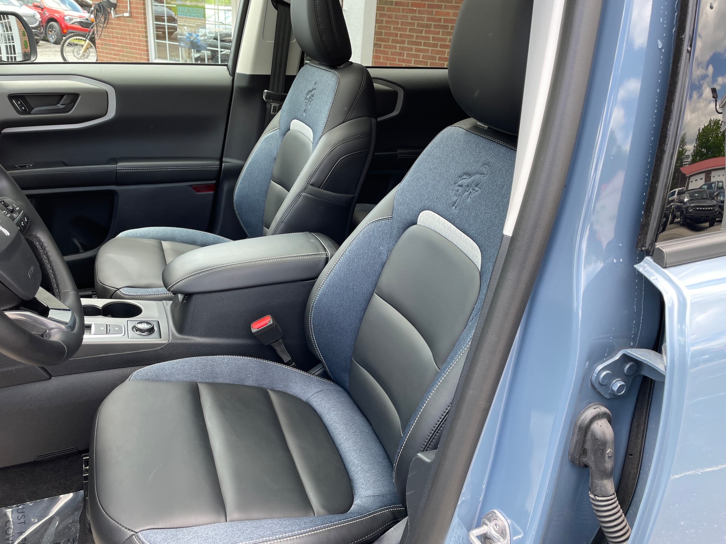 2025 Ford Bronco Sport Outer Banks Azure Gray Metallic Tri-Coat at Town & Country Ford
