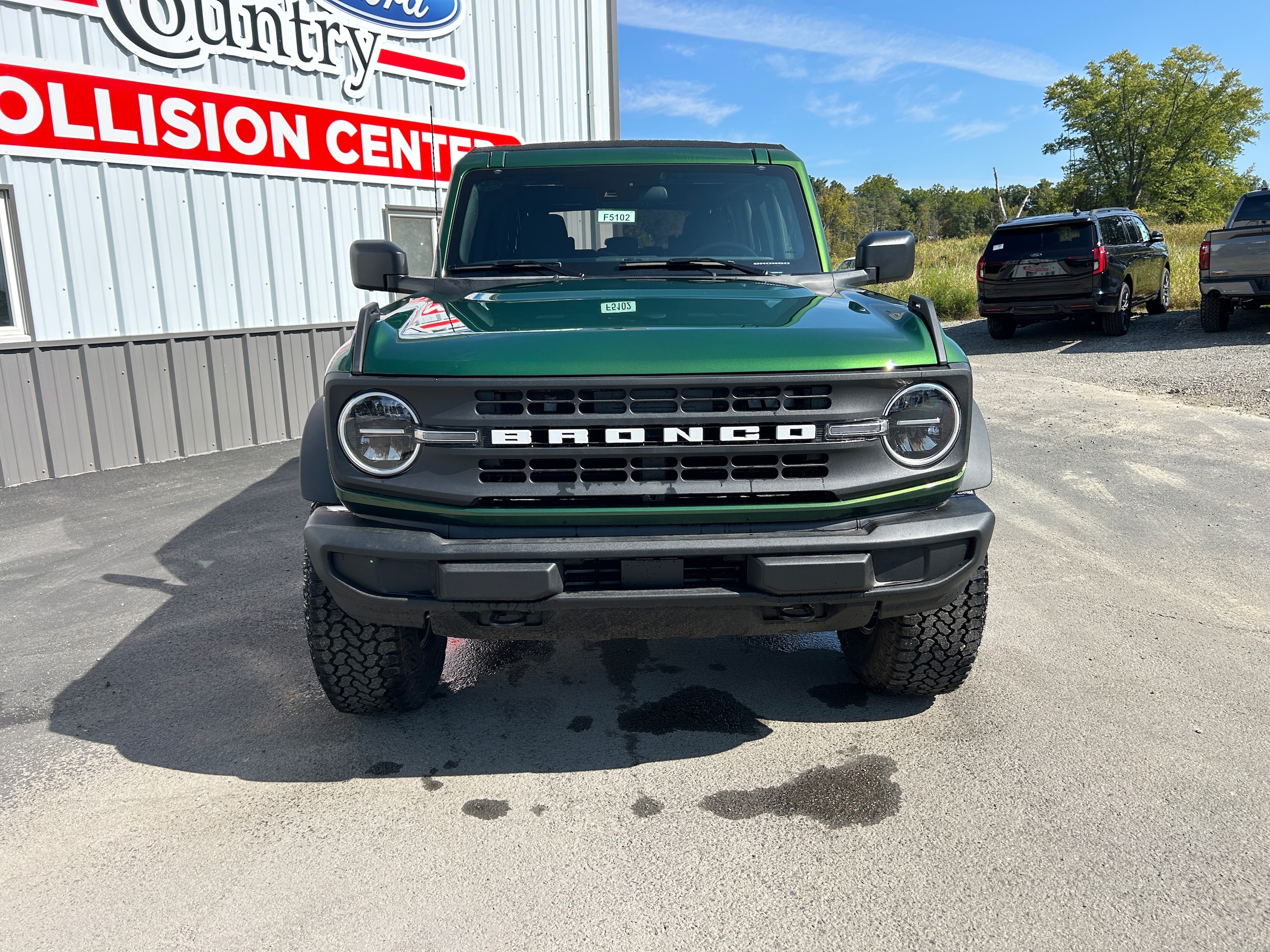 2025 Ford Bronco Base Eruption Green Metallic at Town & Country Ford