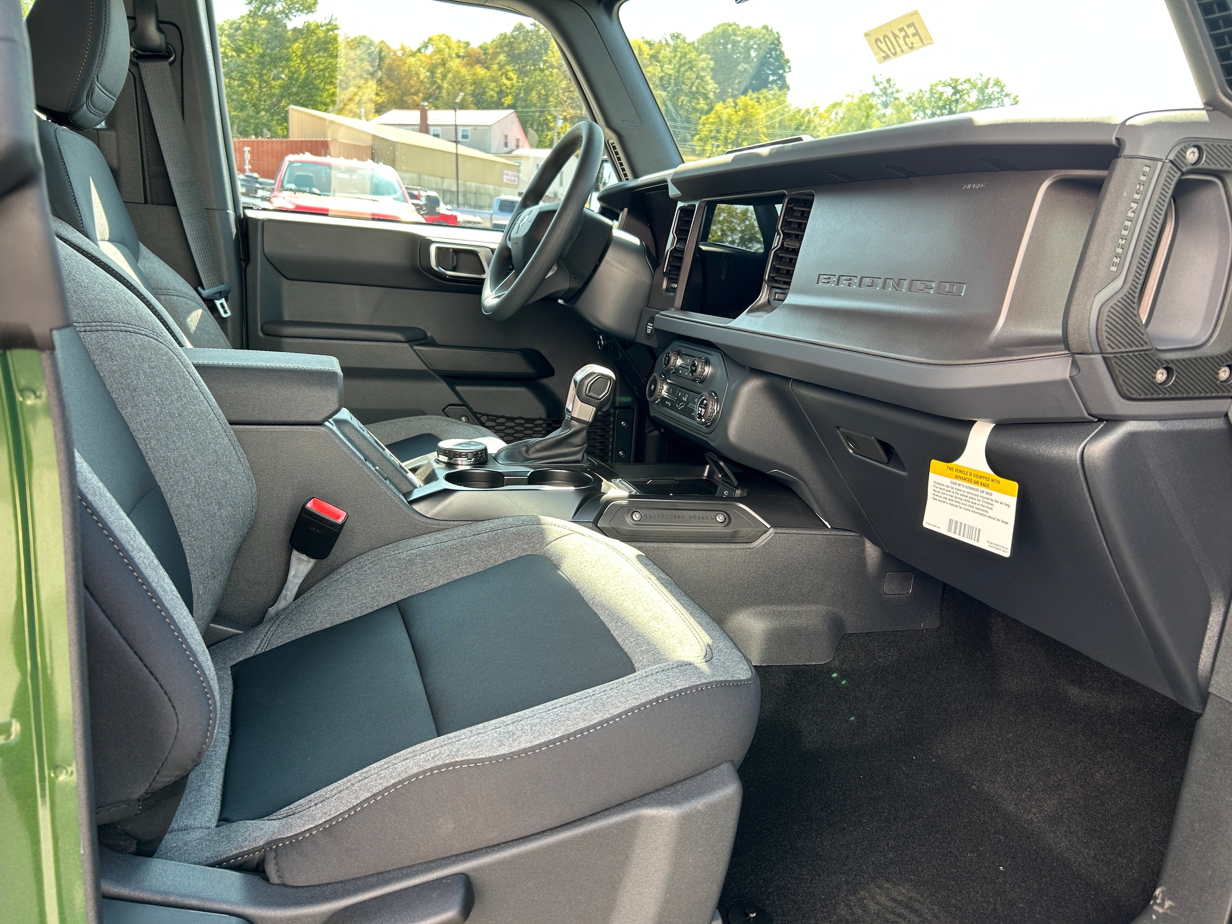 2025 Ford Bronco Base Eruption Green Metallic at Town & Country Ford