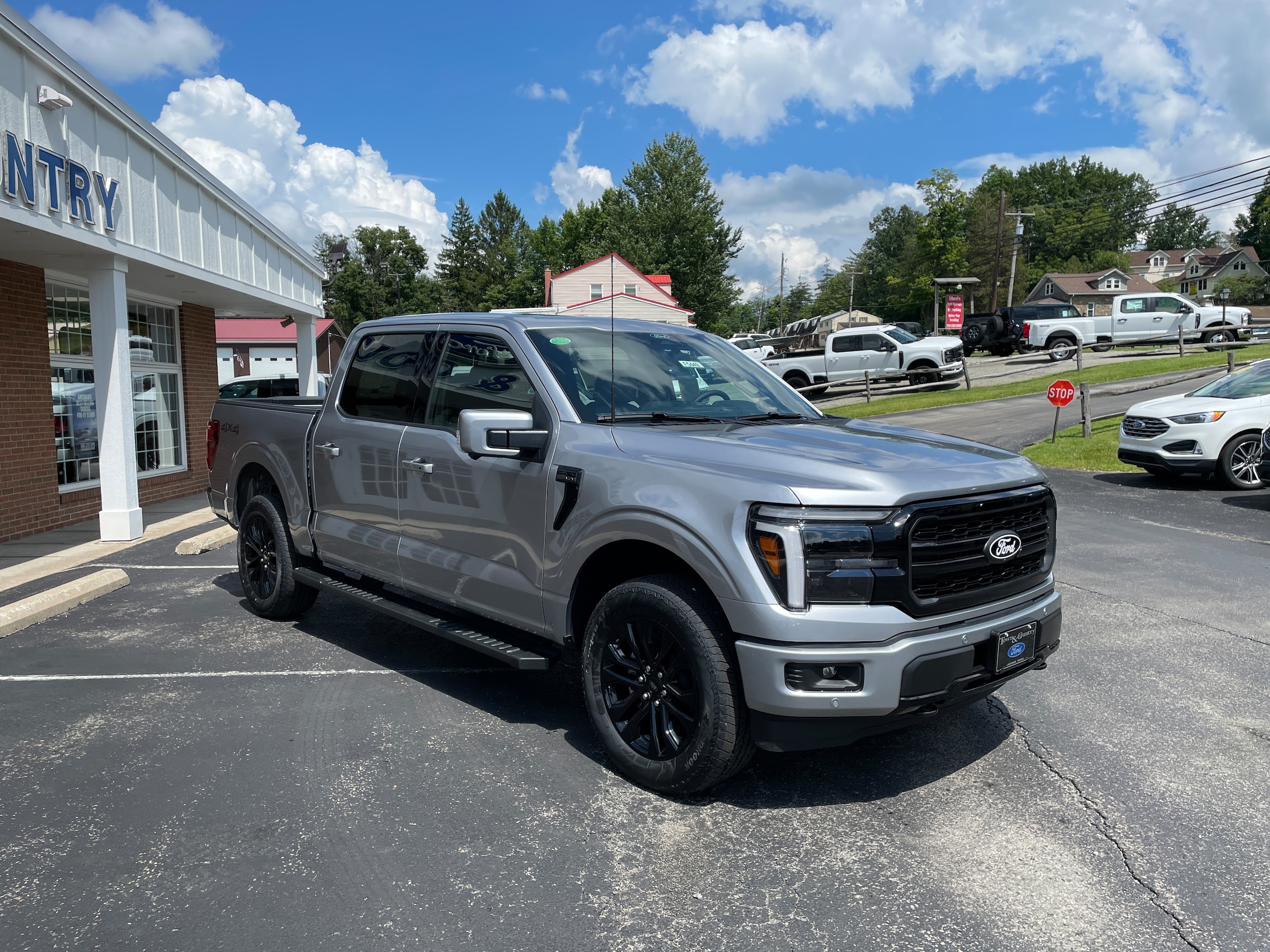 2026 Ford F-150 Lariat&reg; Iconic Silver Metallic at Washington Ford