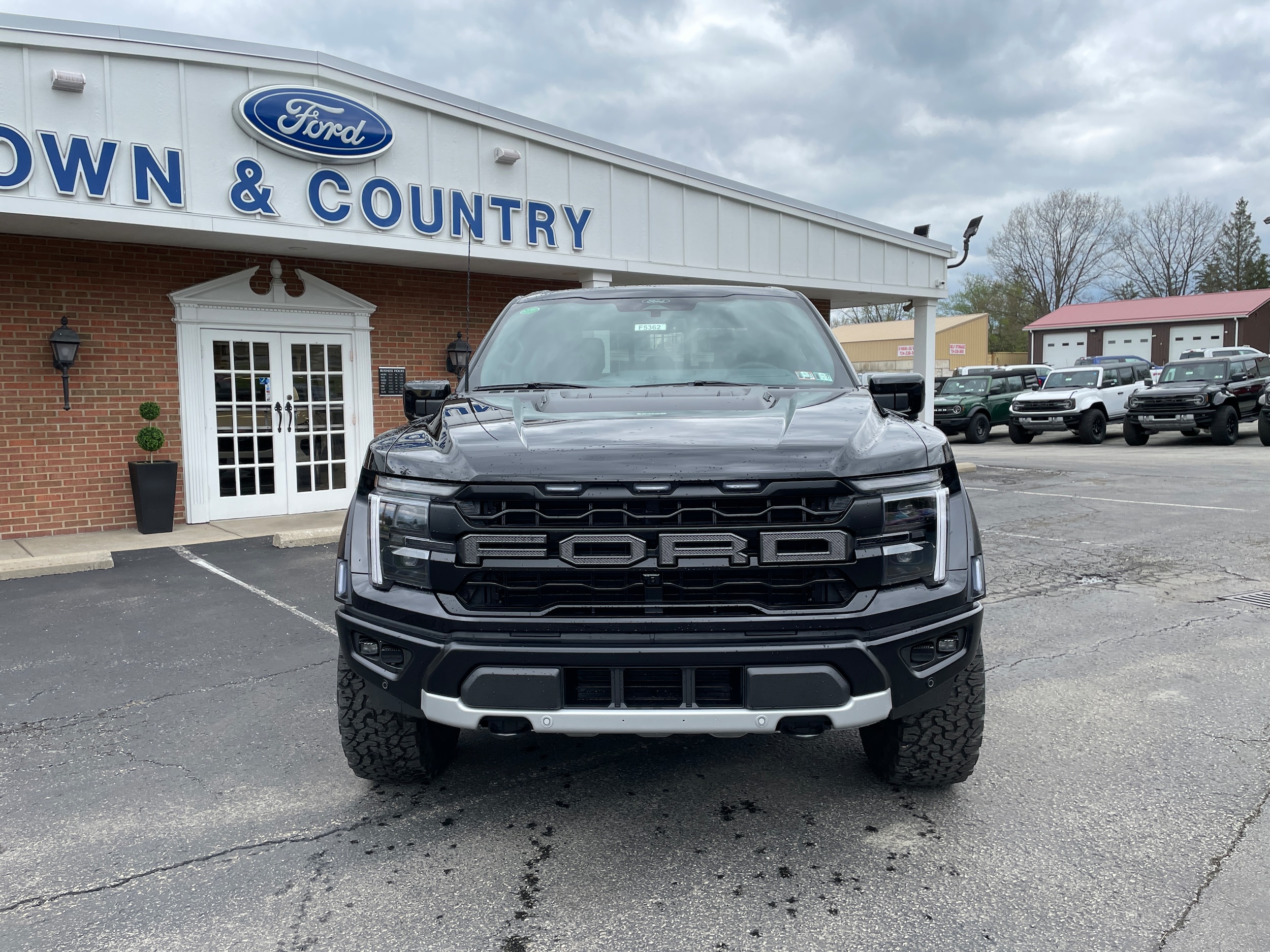 2026 Ford F-150 Raptor Agate Black Metallic at Woltz & Wind Ford