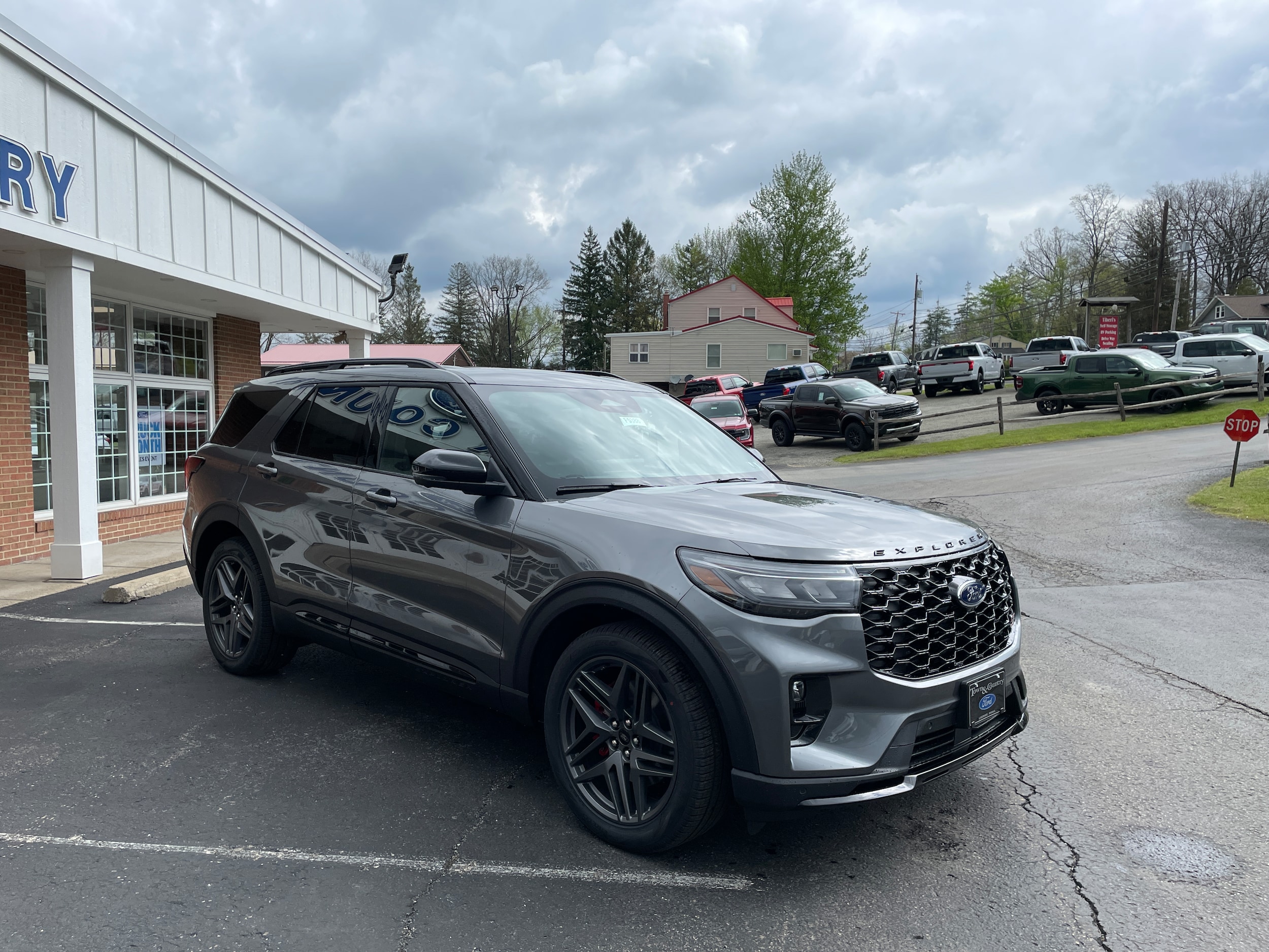 2026 Ford Explorer ST Carbonized Gray Metallic at Town & Country Ford