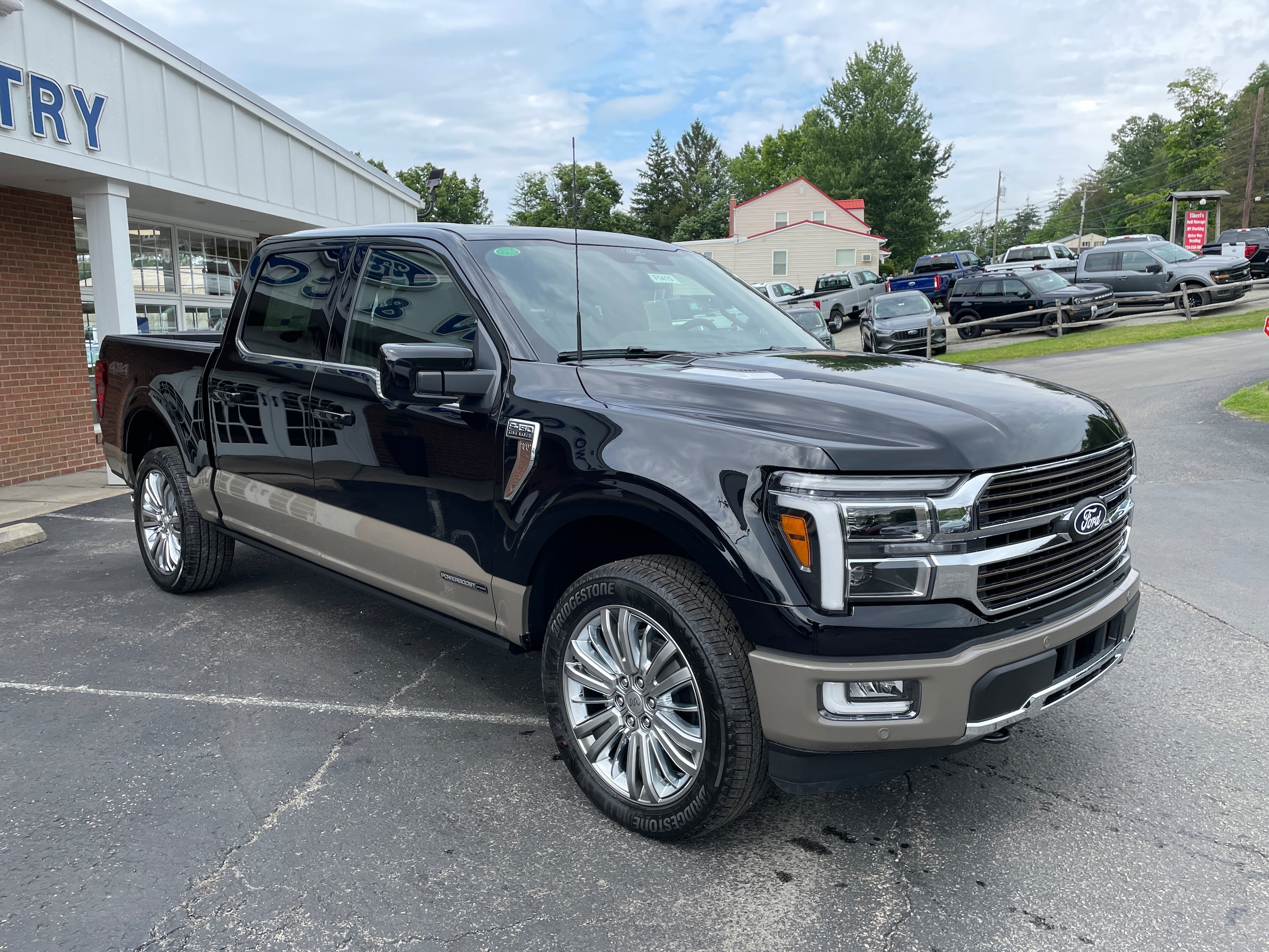 2026 Ford F-150 King Ranch&reg; Agate Black Metallic at Washington Ford