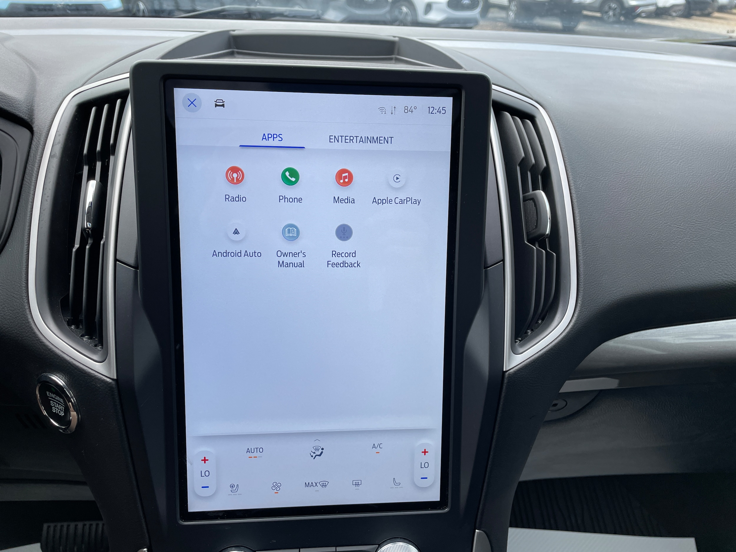 2024 Ford Edge SEL AWD Agate Black Metallic at Solomon Chevrolet