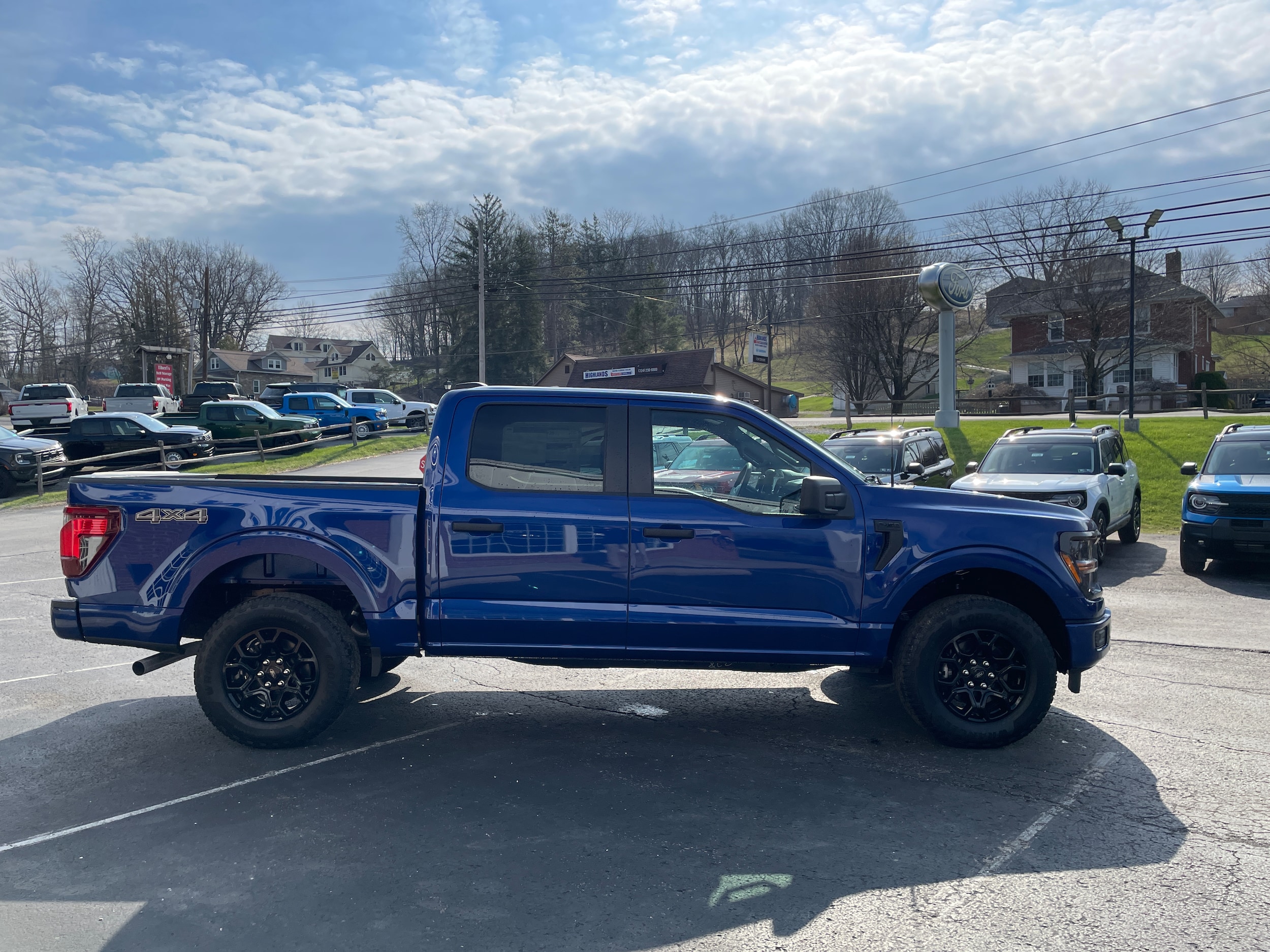 2026 Ford F-150 STX Argon Blue Metallic at Town & Country Ford