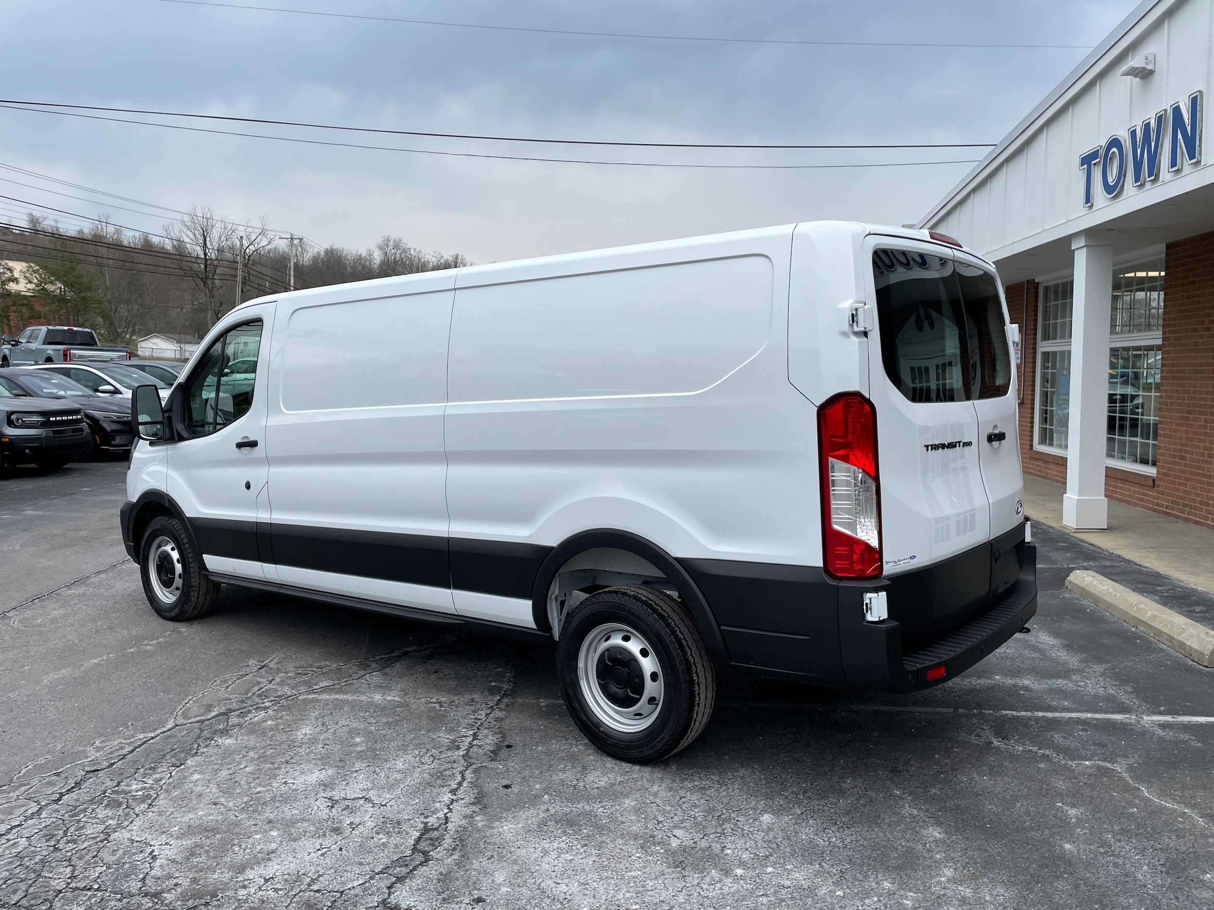 2026 Ford Transit Cargo Van 250 Low Roof Oxford White at Washington Ford
