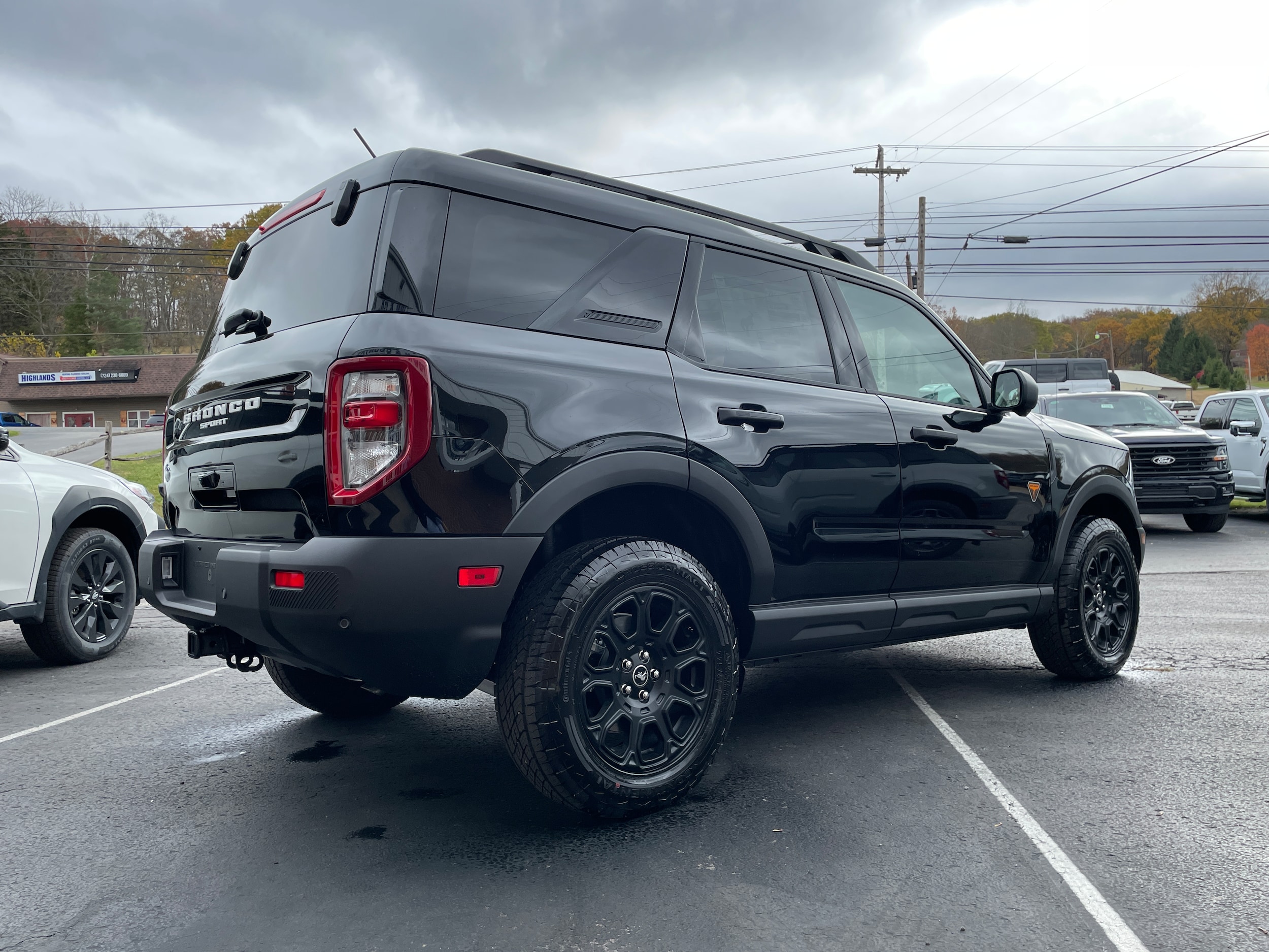 2025 Ford Bronco Sport Badlands Shadow Black at Town & Country Ford