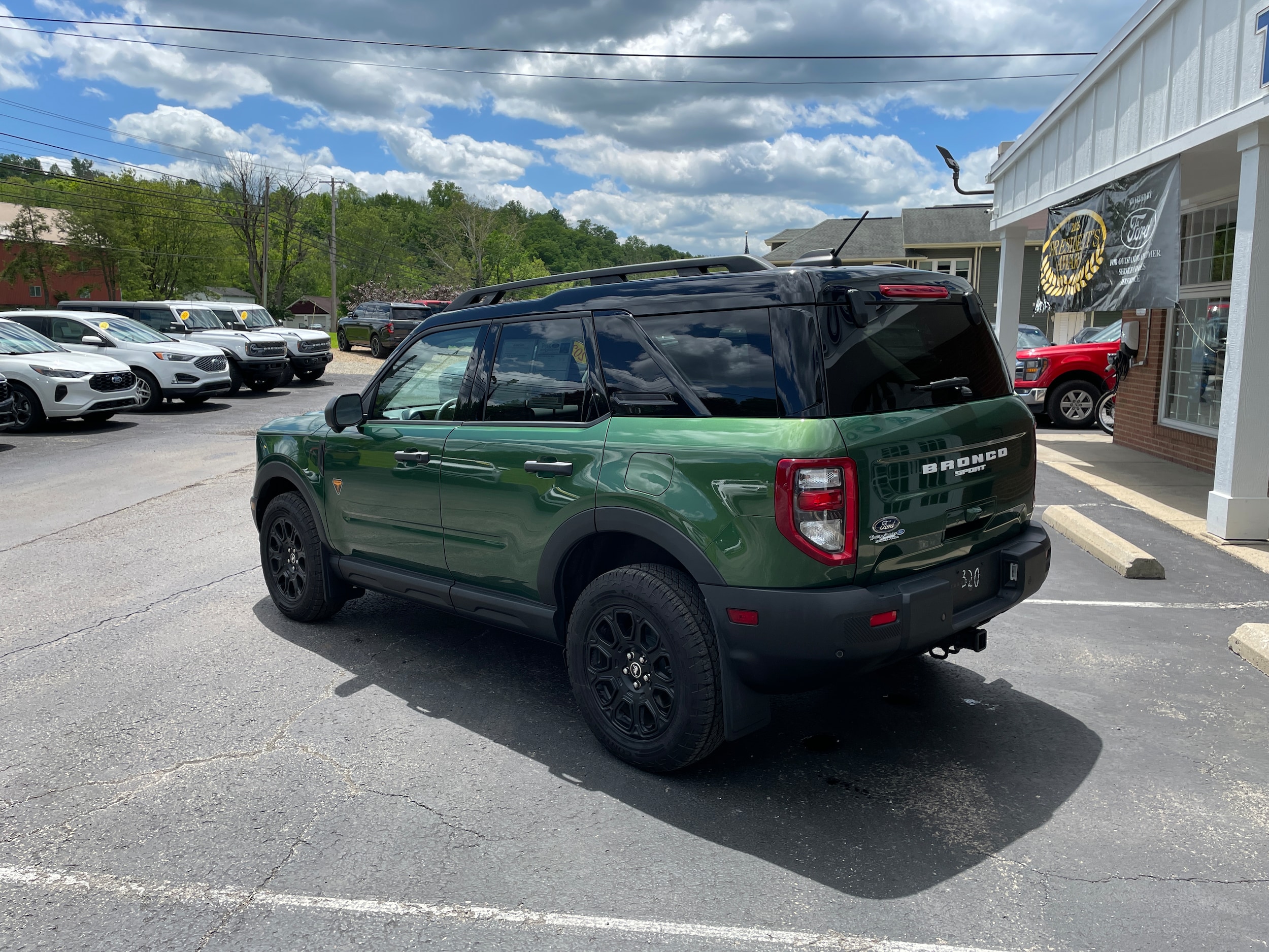 2025 Ford Bronco Sport Badlands Eruption Green Metallic at Town & Country Ford