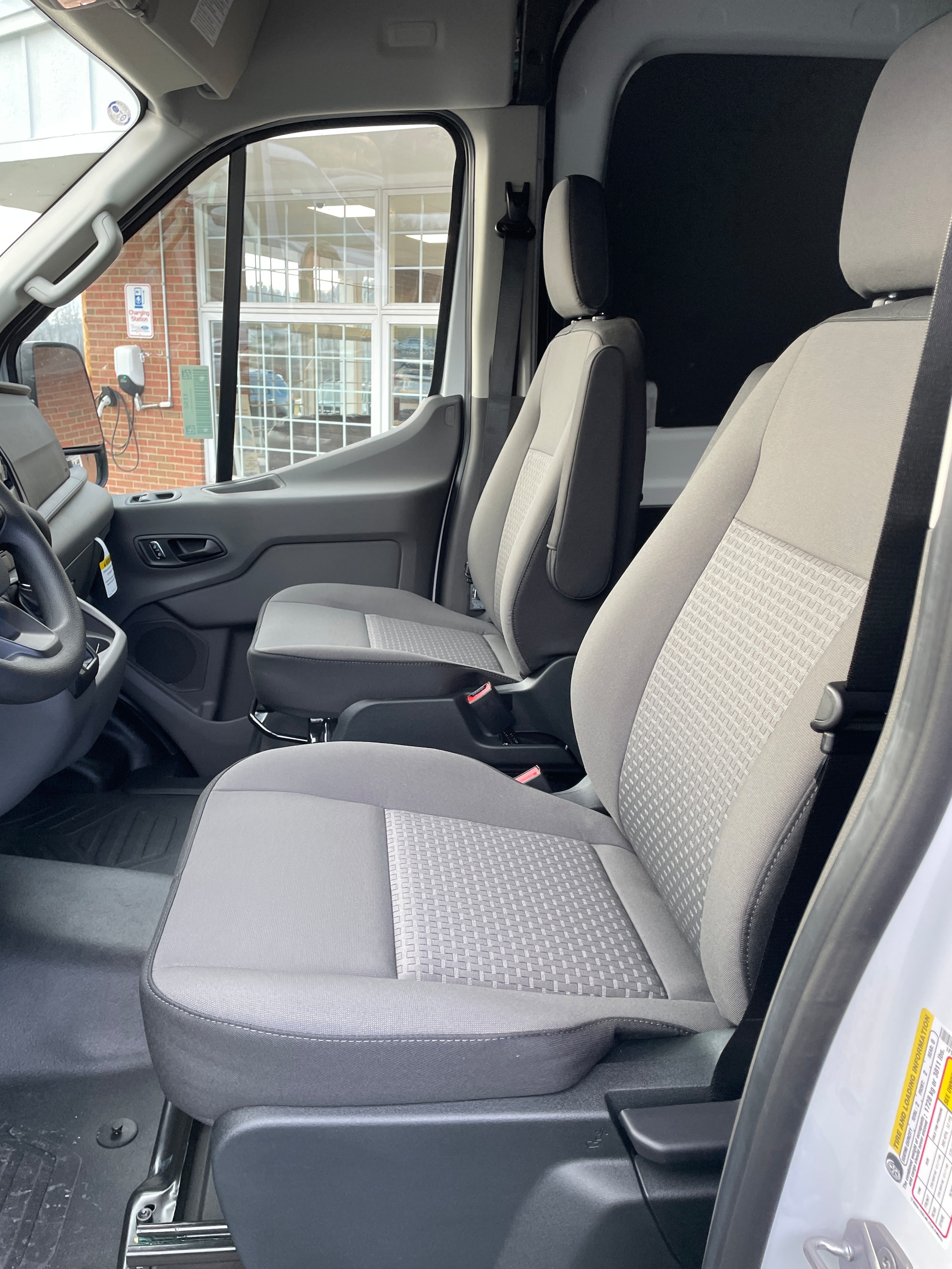 2026 Ford Transit Cargo Van 250 Medium Roof Oxford White at Washington Ford