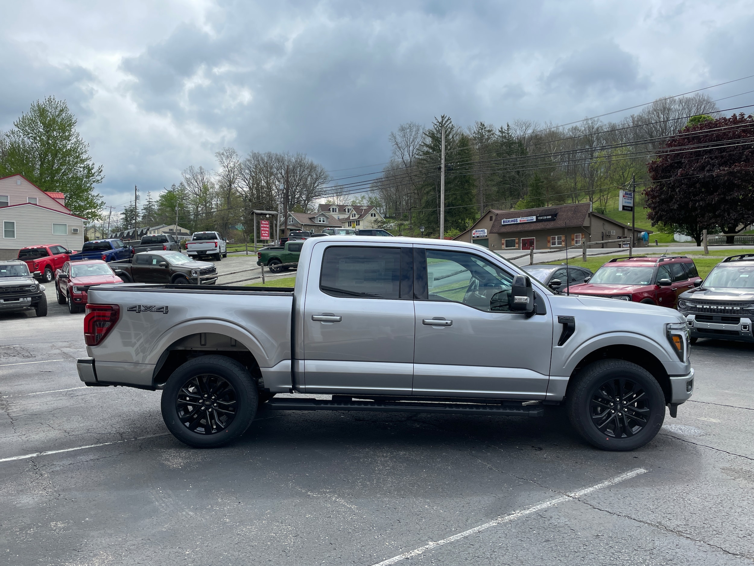 2026 Ford F-150 Lariat Iconic Silver Metallic at Washington Ford