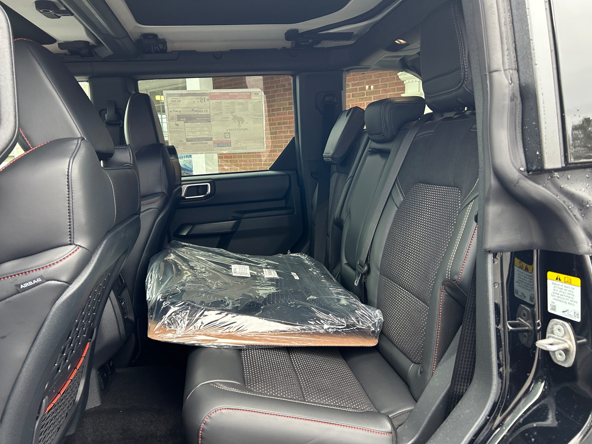 2025 Ford Bronco Raptor Shadow Black at Town & Country Ford