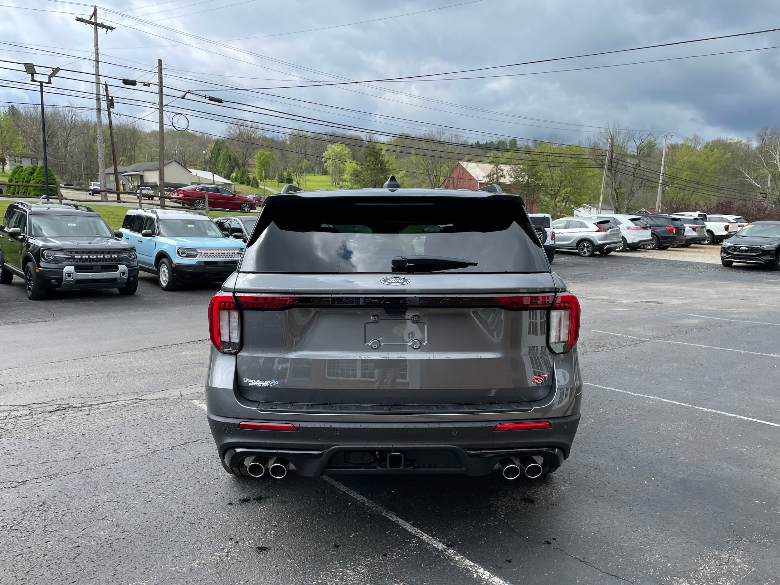 2026 Ford Explorer ST Carbonized Gray Metallic at Town & Country Ford