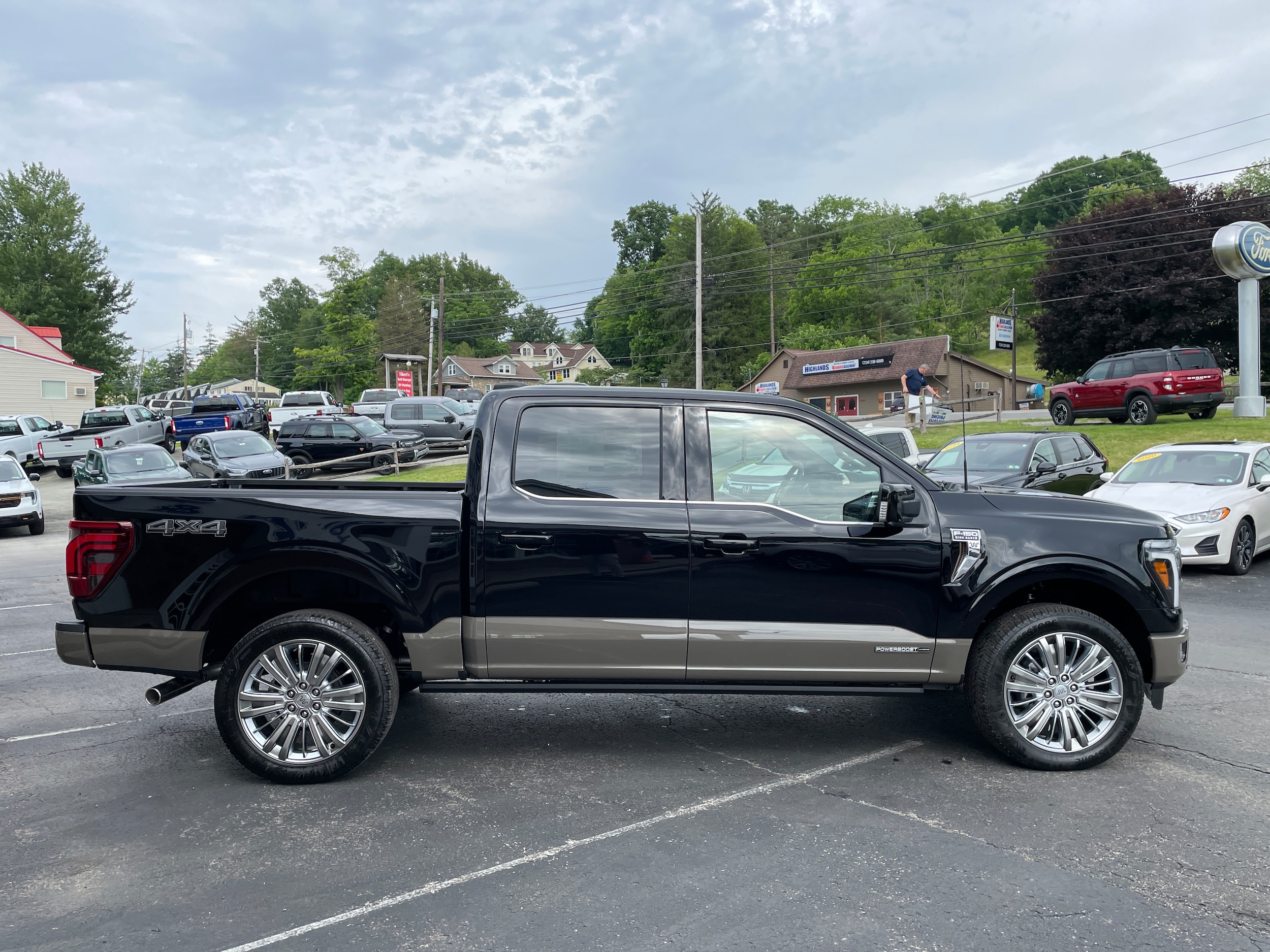 2026 Ford F-150 King Ranch&reg; Agate Black Metallic at Washington Ford