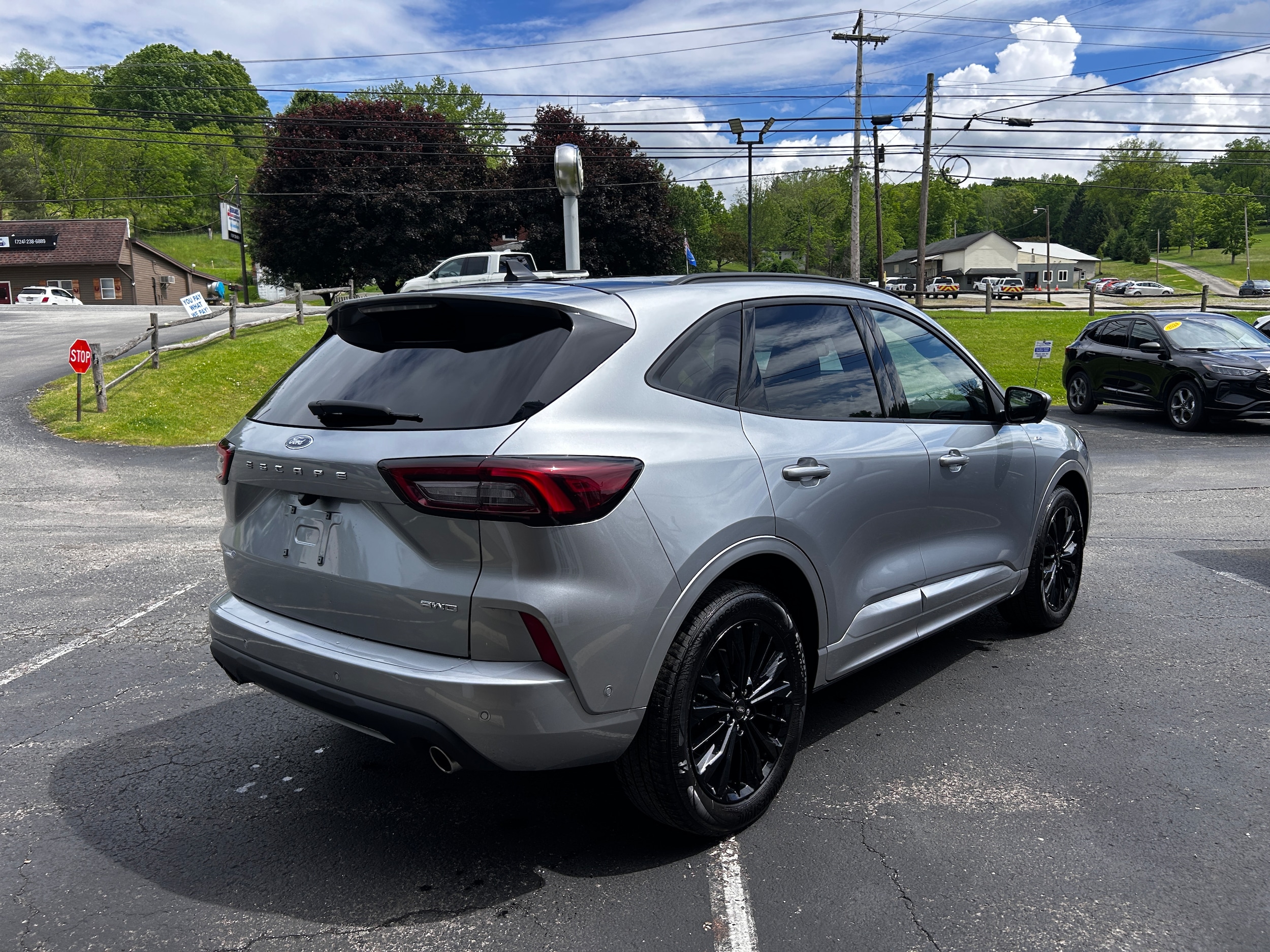 2023 Ford Escape ST-Line Elite Iconic Silver Metallic at Town & Country Ford