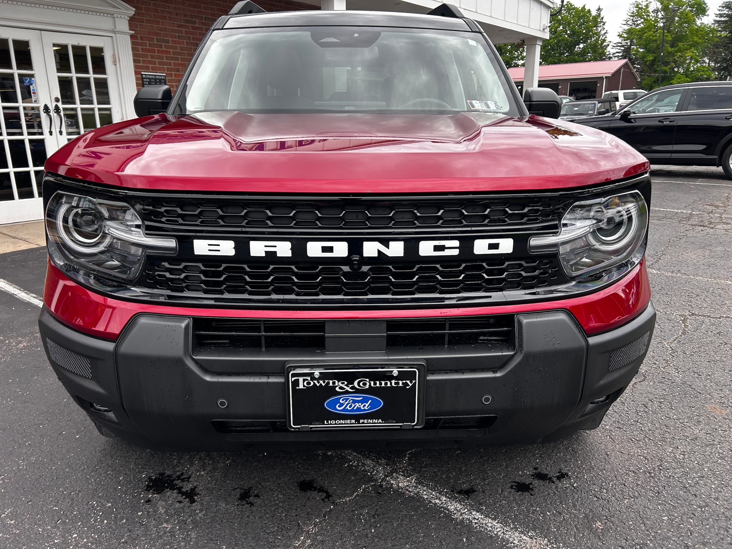 2025 Ford Bronco Sport Outer Banks Ruby Red Metallic Tinted Clearcoat at Town & Country Ford