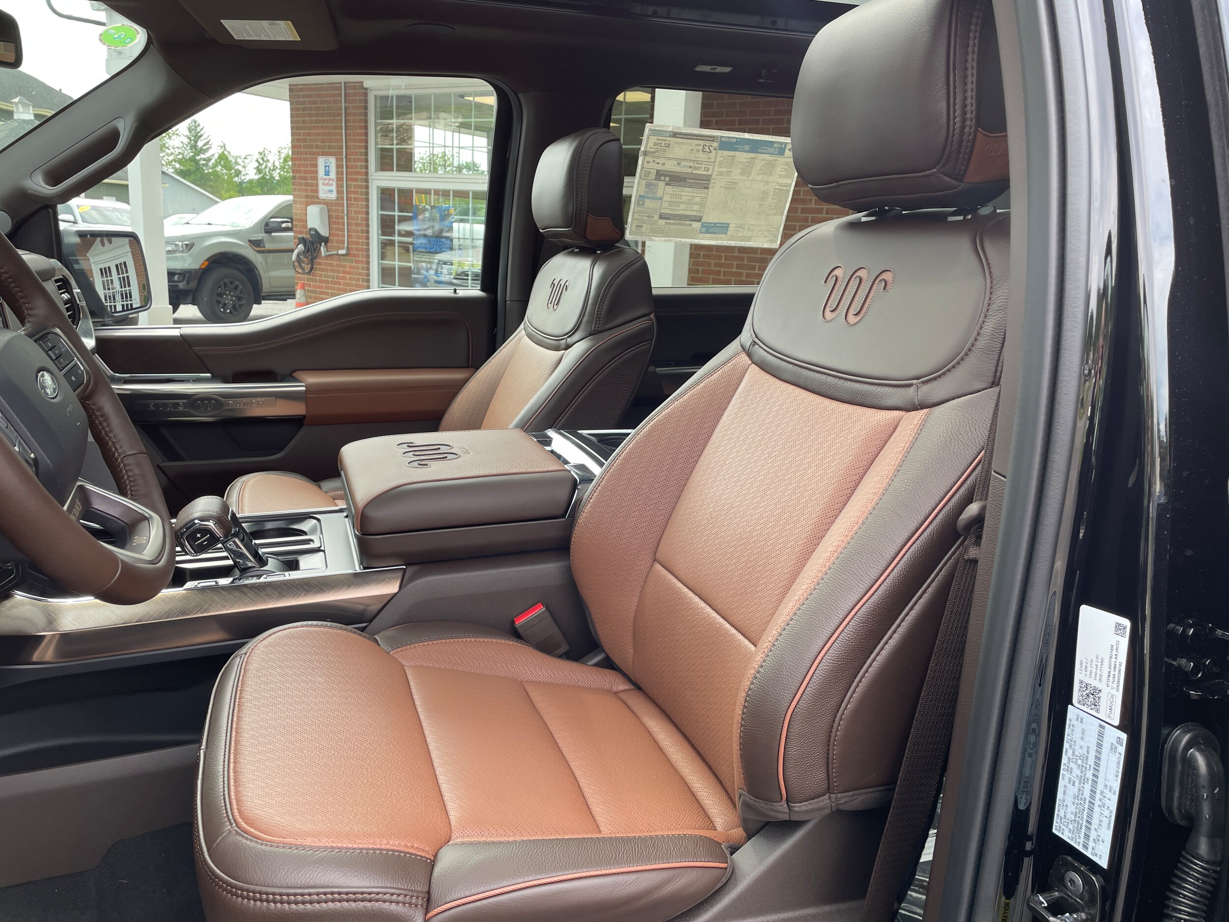 2026 Ford F-150 King Ranch&reg; Agate Black Metallic at Washington Ford