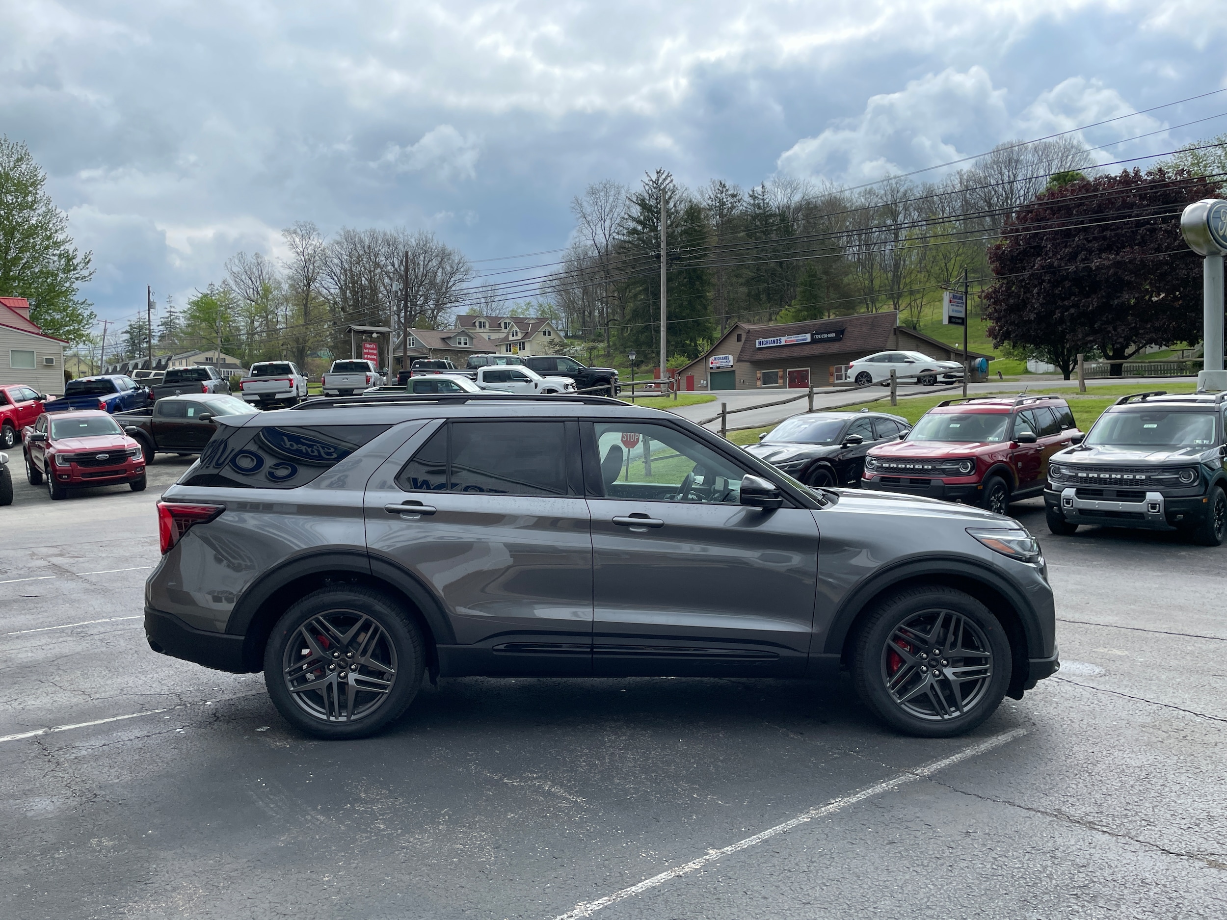2026 Ford Explorer ST Carbonized Gray Metallic at Town & Country Ford